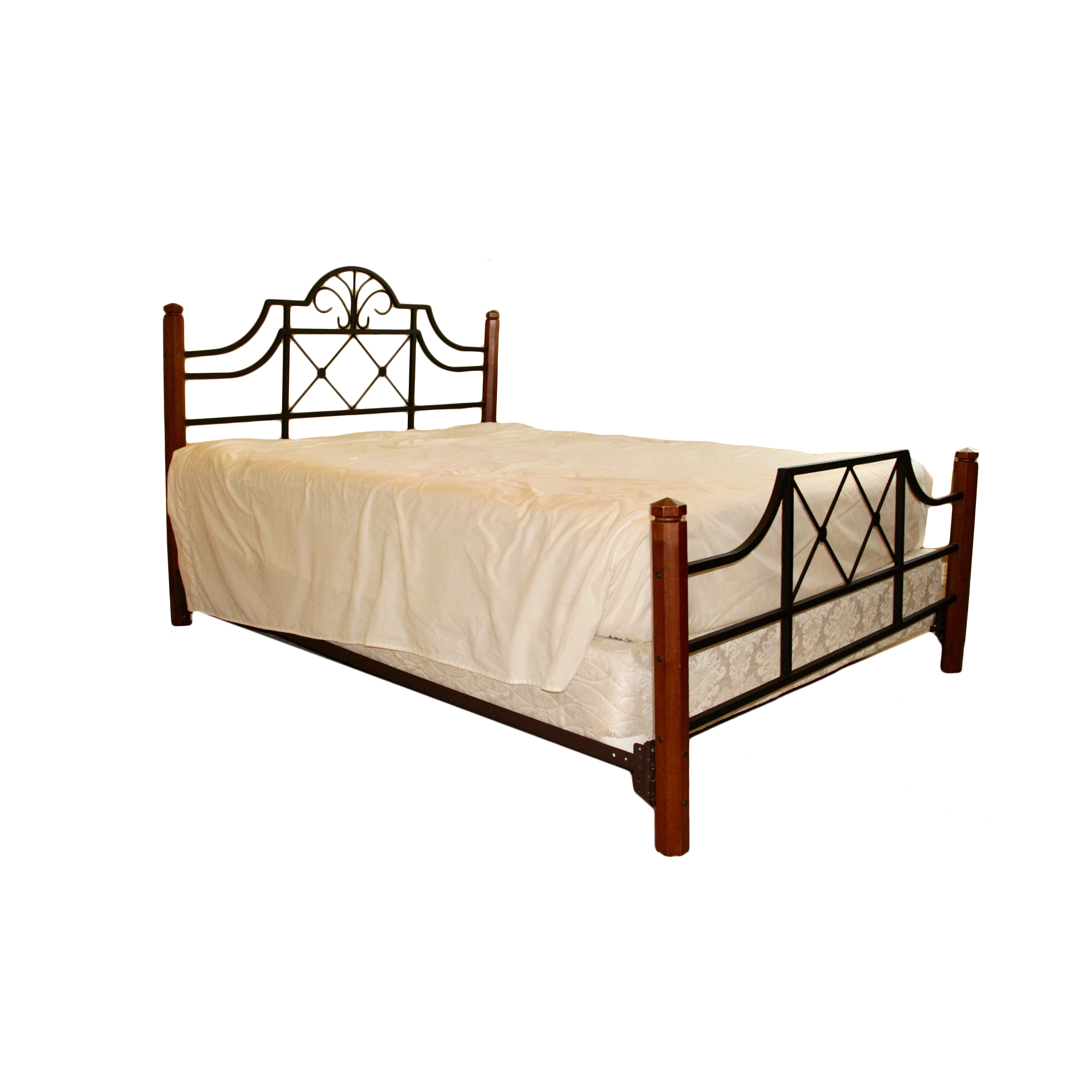 Contemporary Queen Size Bed Frame