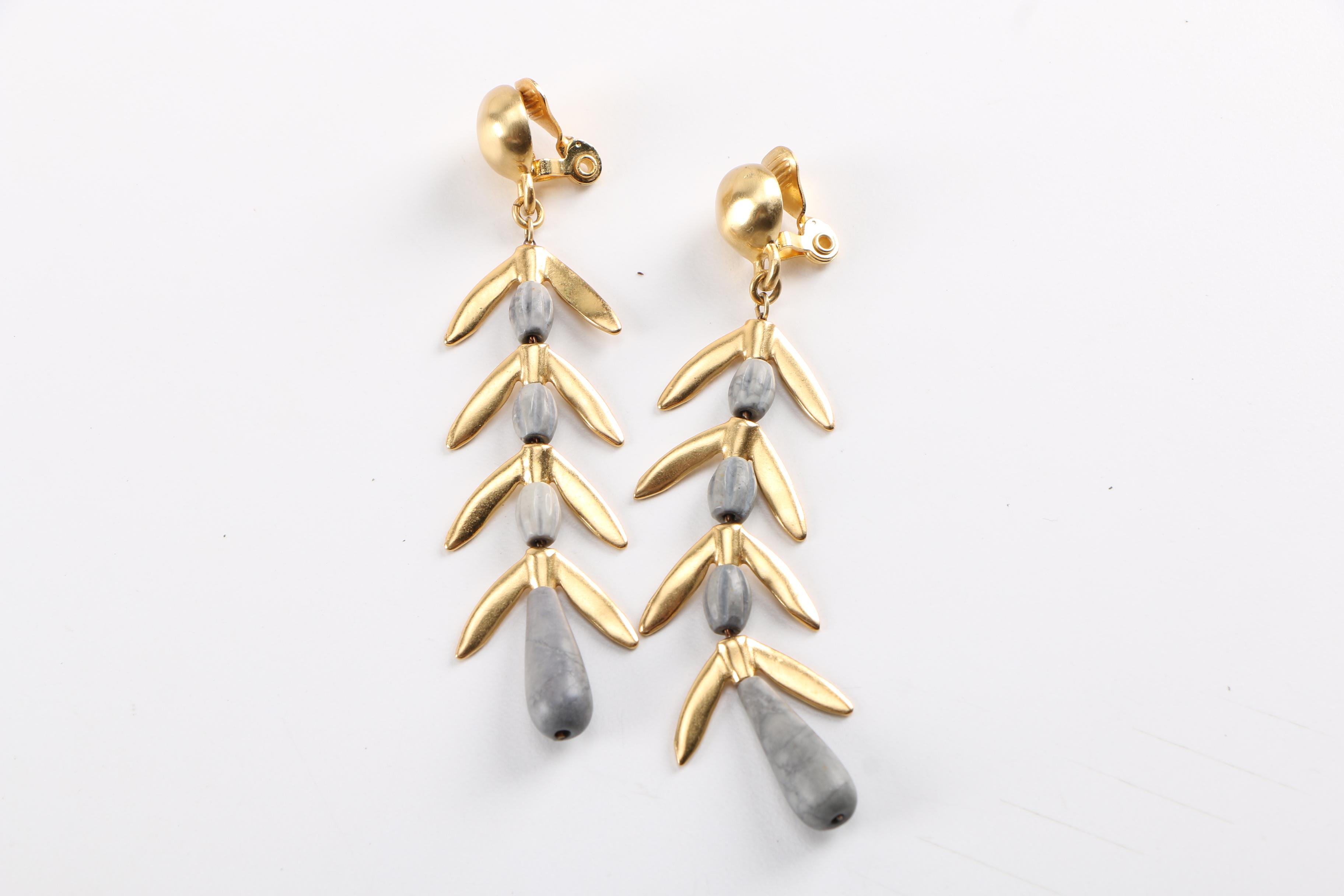 Assorted Gold Tone Jewelry Including Anne Klein Couture