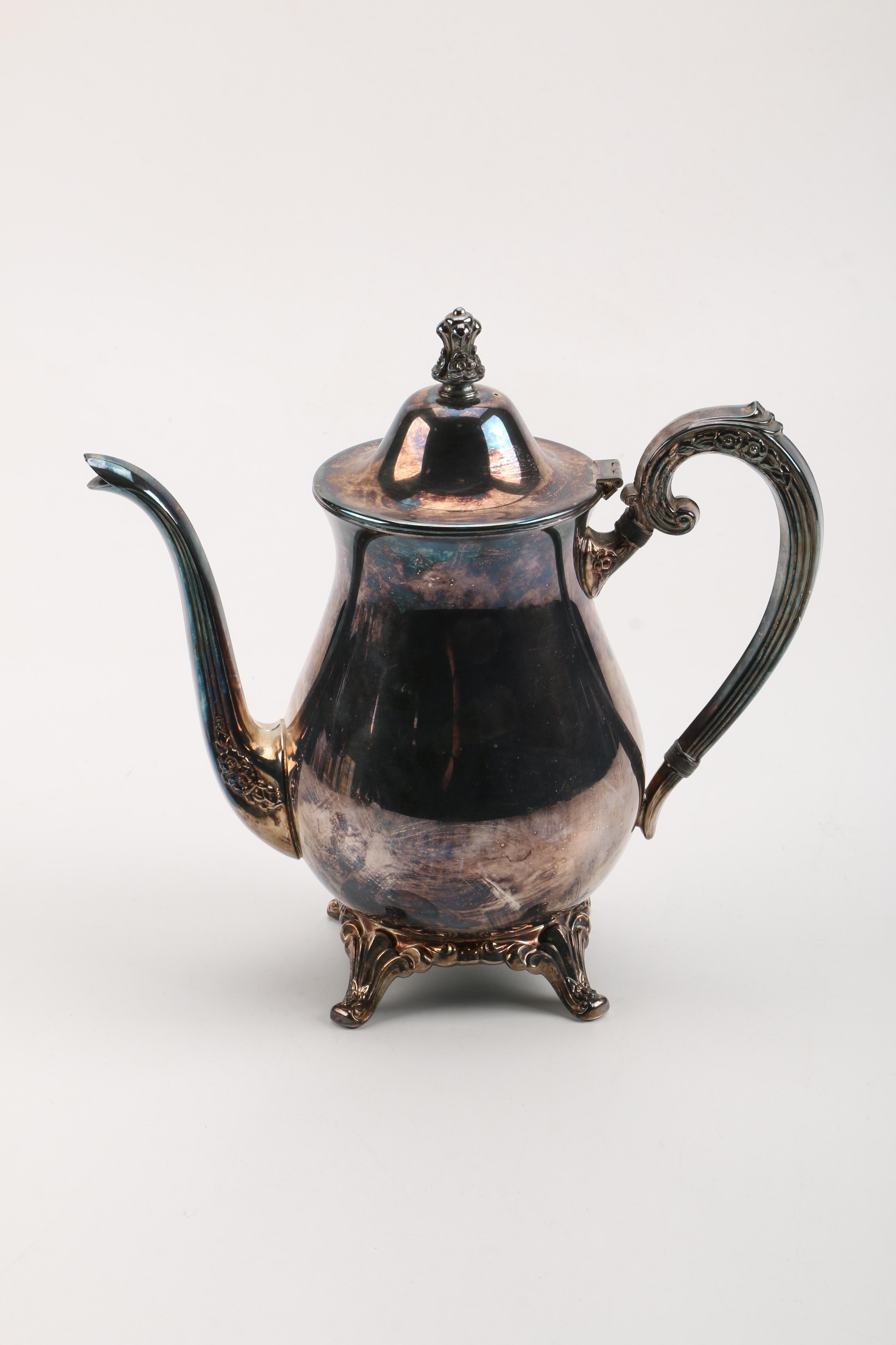 Oneida "Baronet" Silver Plate Coffee Set