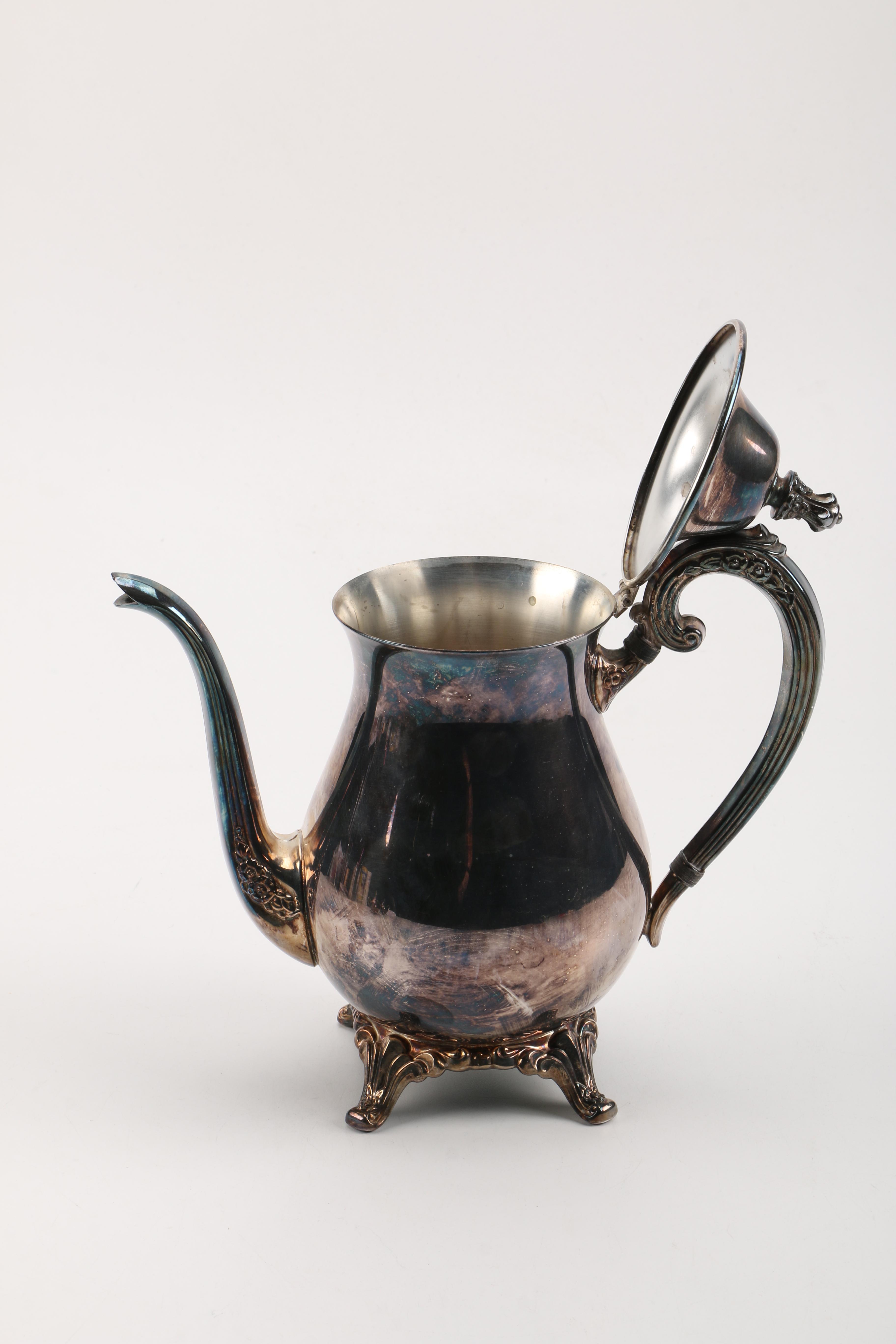 Oneida "Baronet" Silver Plate Coffee Set