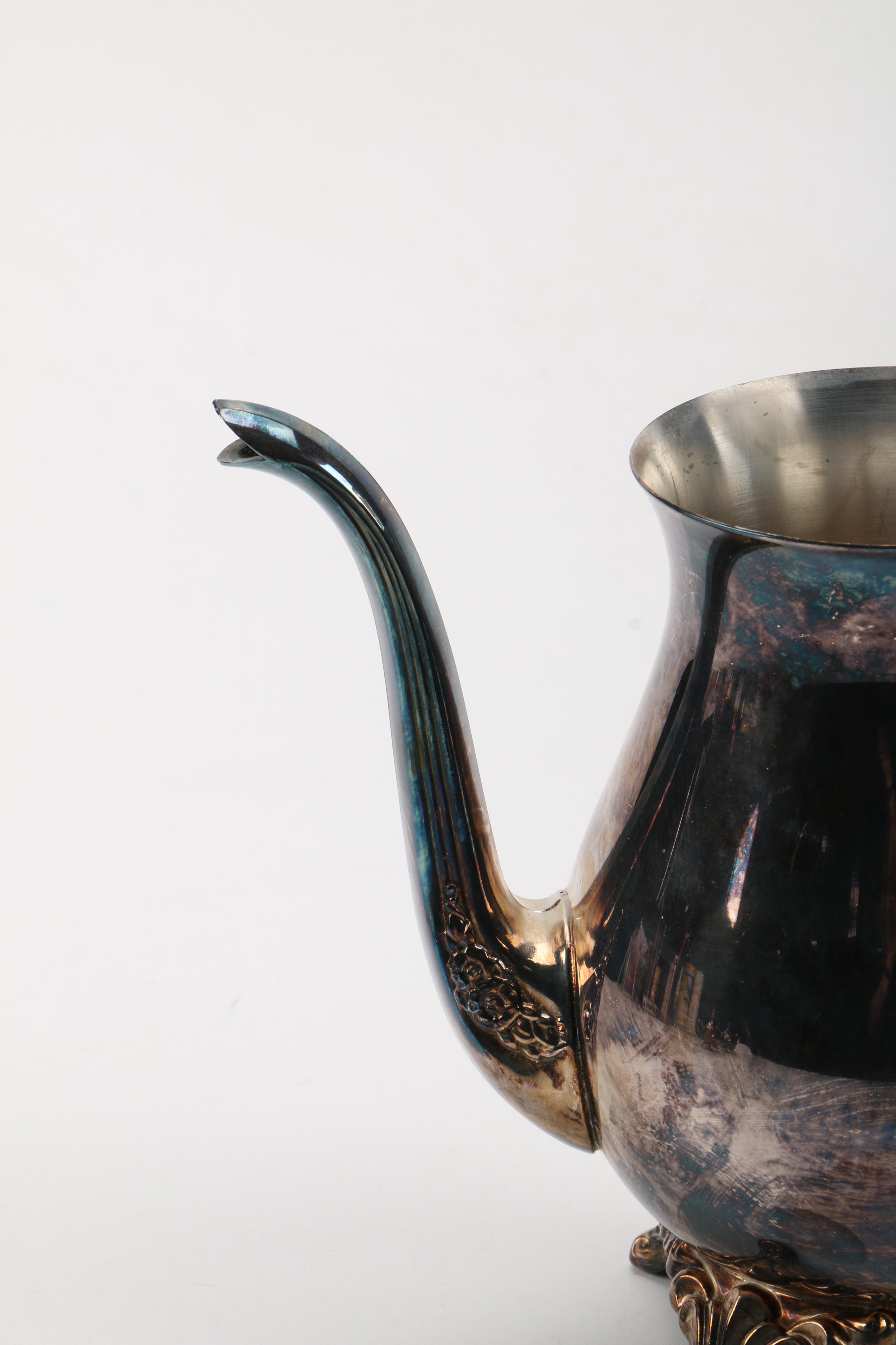 Oneida "Baronet" Silver Plate Coffee Set