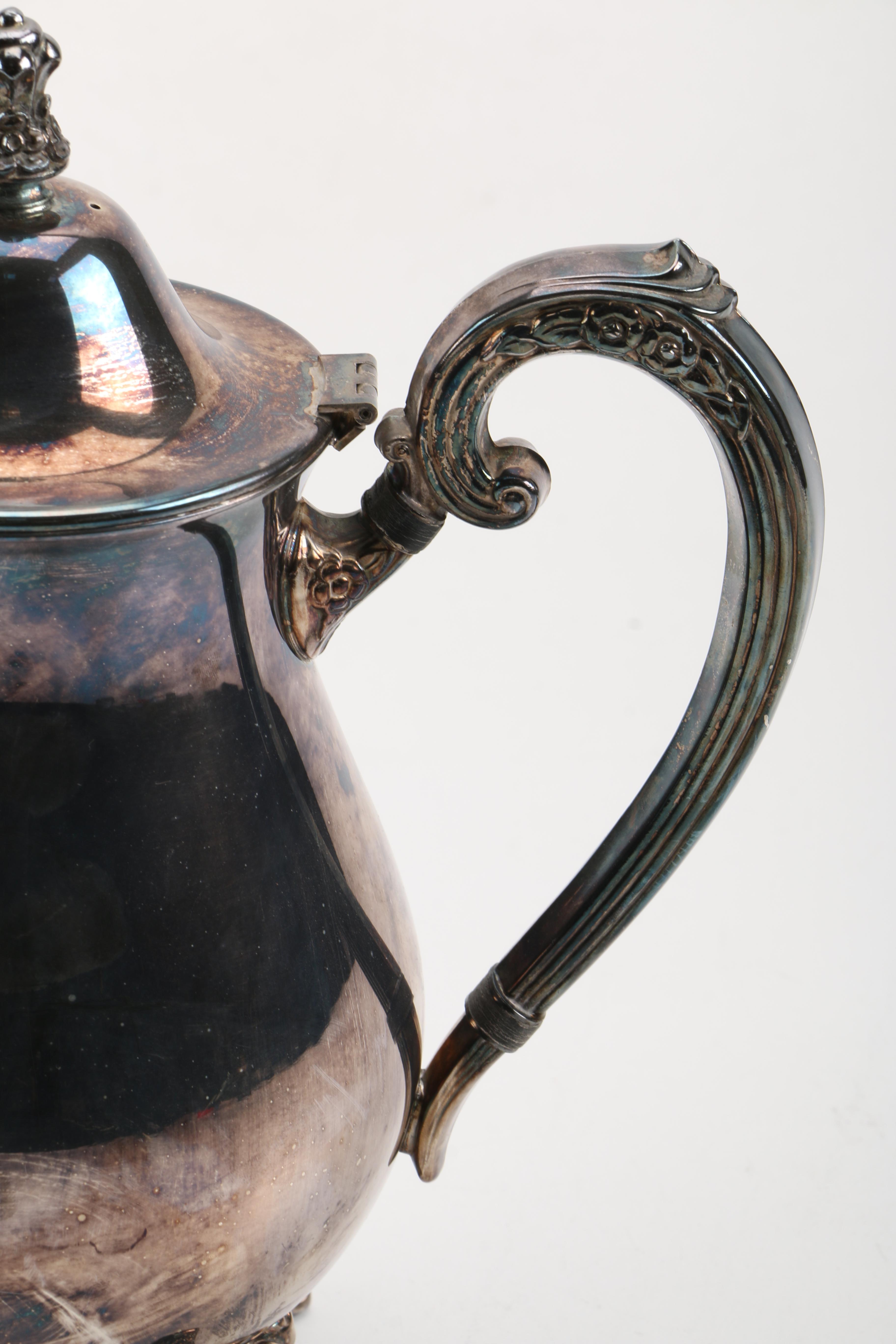 Oneida "Baronet" Silver Plate Coffee Set