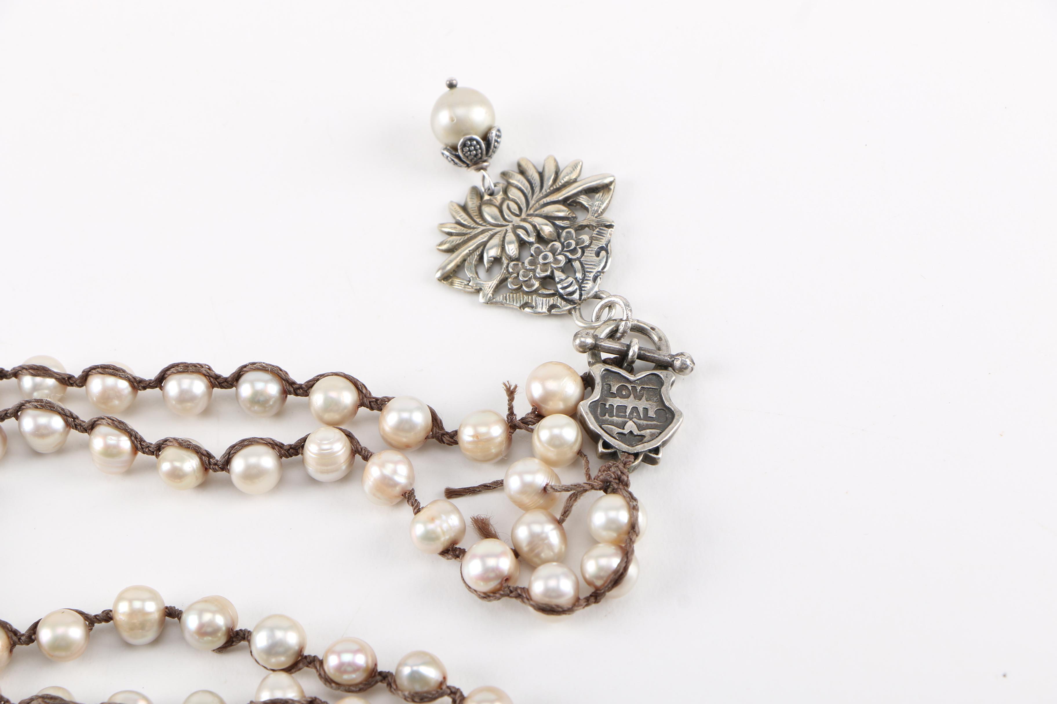 "Love Heals" Beaded Necklace