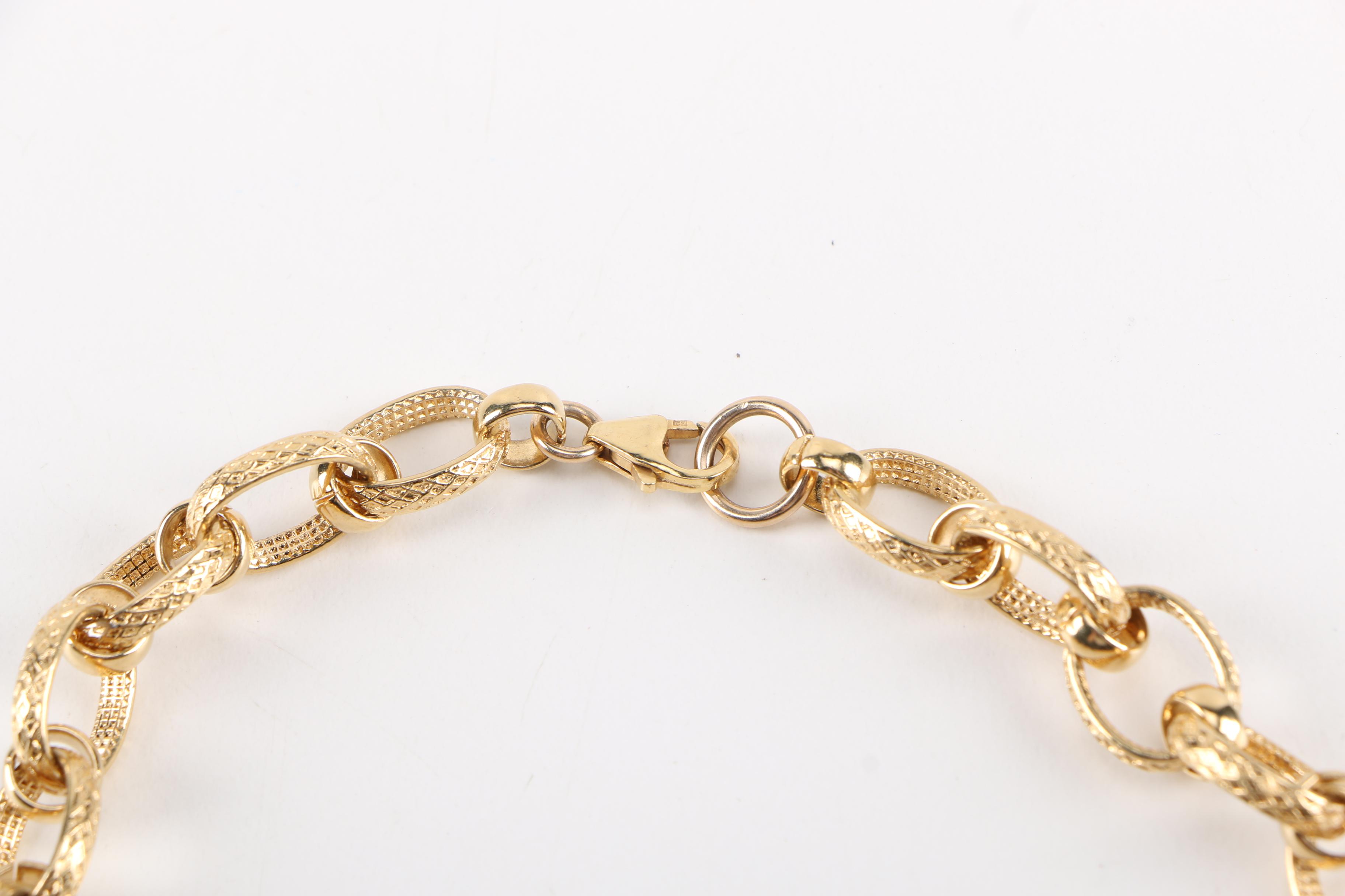 Gold Filled Chain Necklace With Eilat Stone Pendant