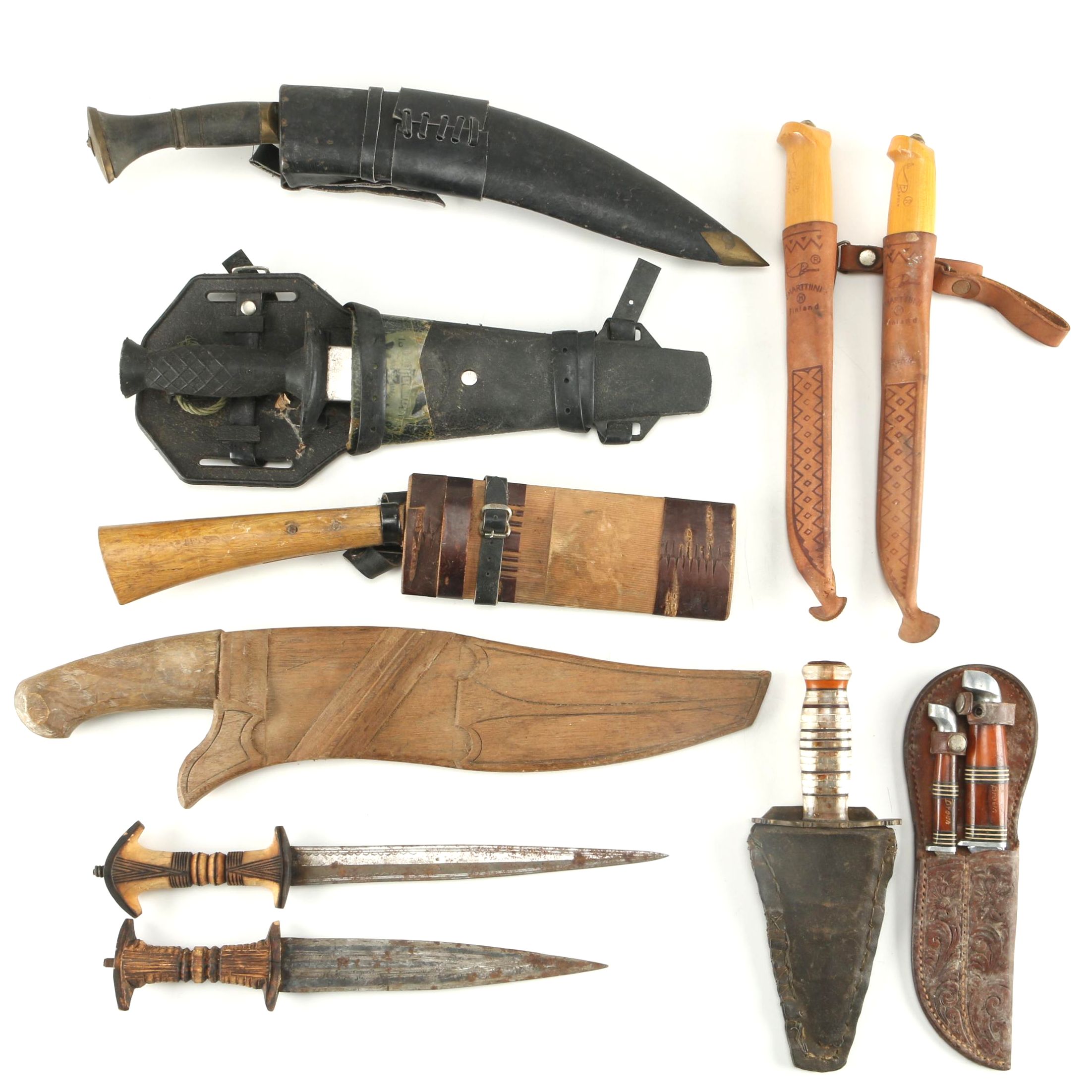 Fixed-Blade Knives Including Marttiini Rapala