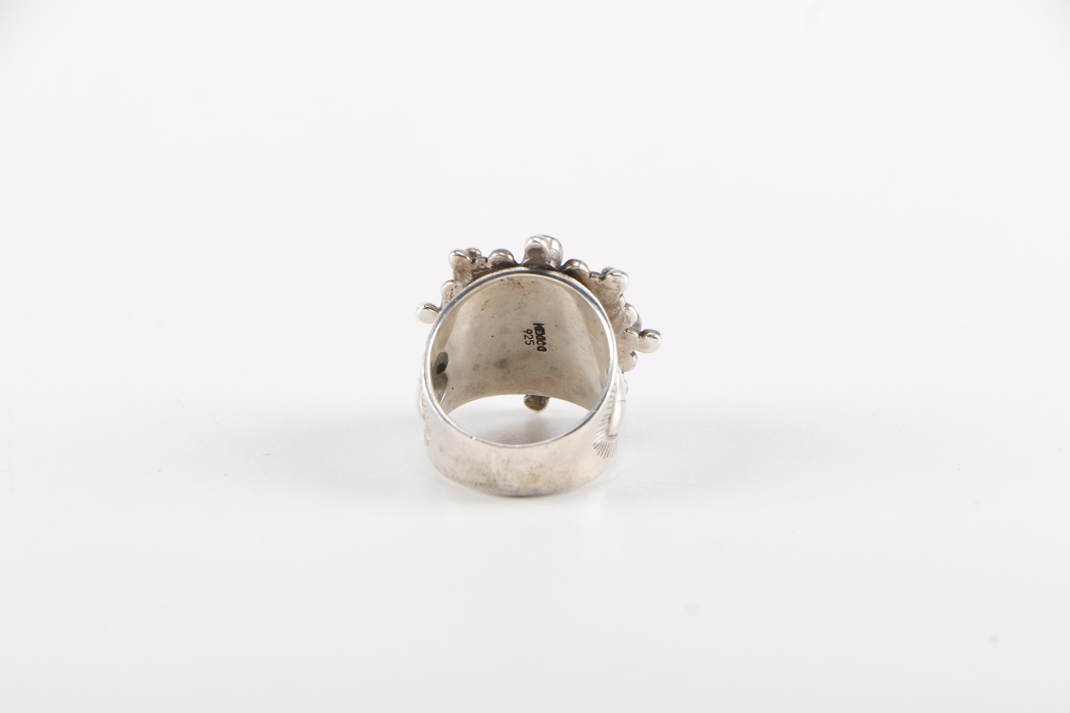 Sterling Silver "Virgins, Angels and Saints" Ring