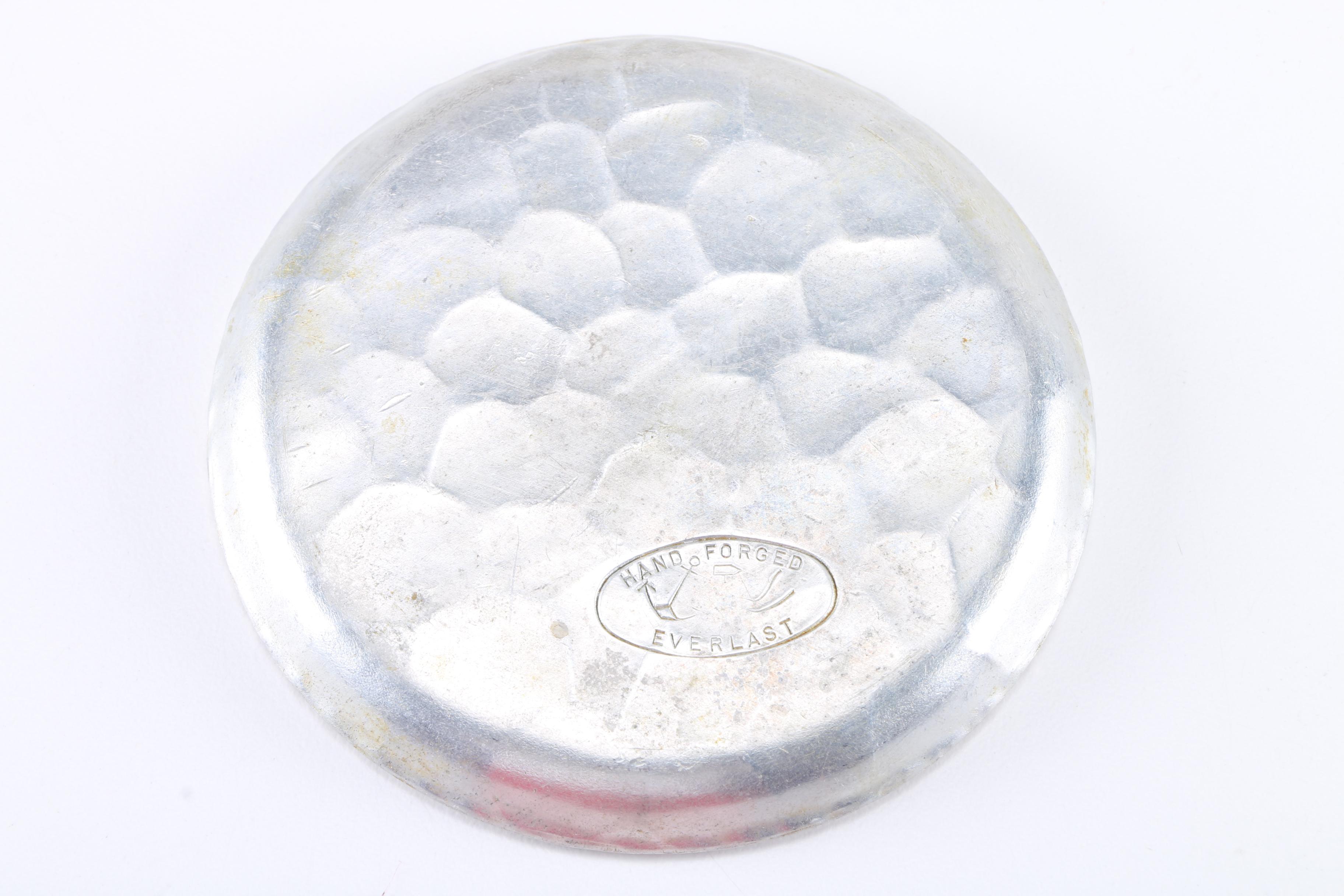 Hammered Aluminum Serve Ware