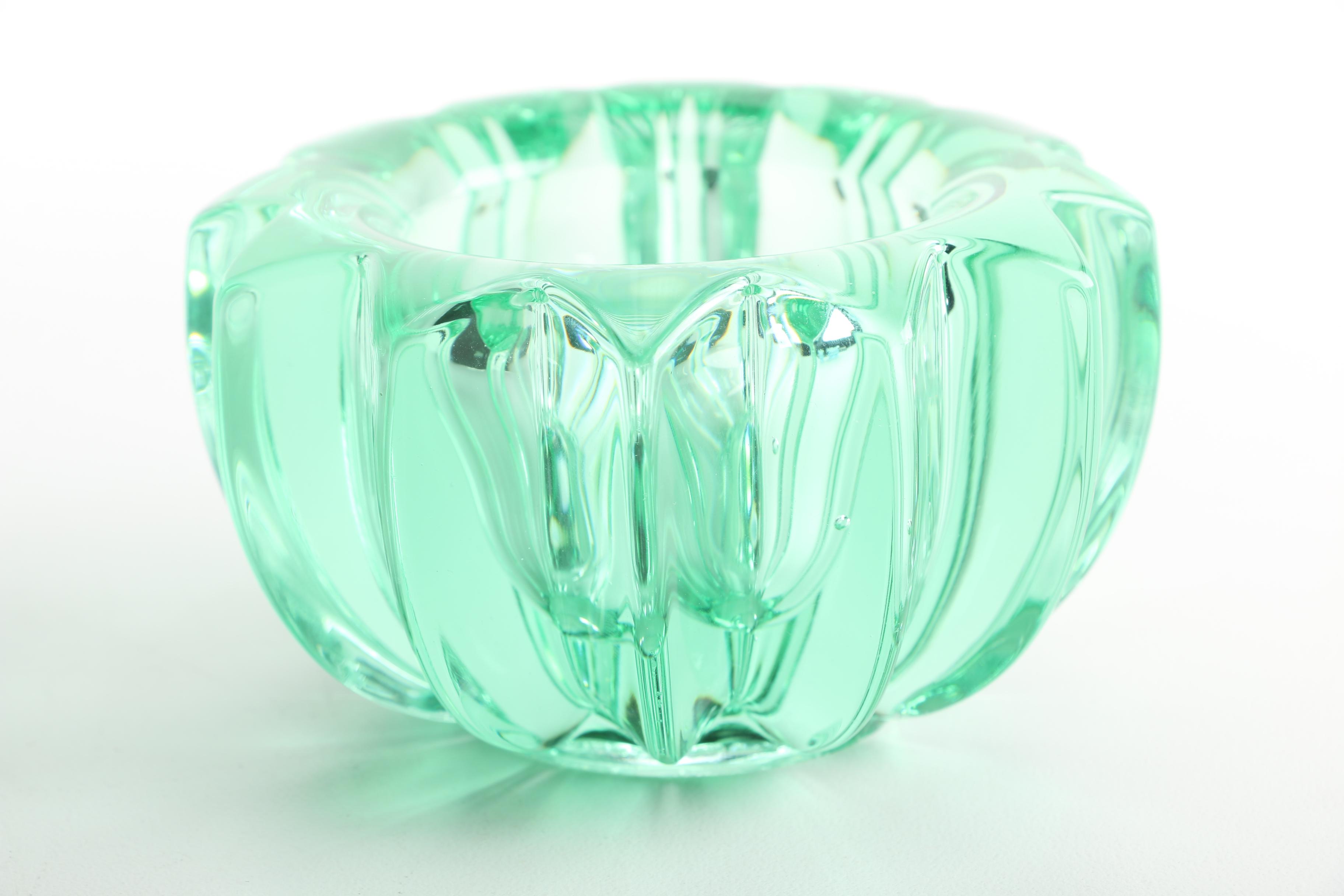 Glass Candle Holders
