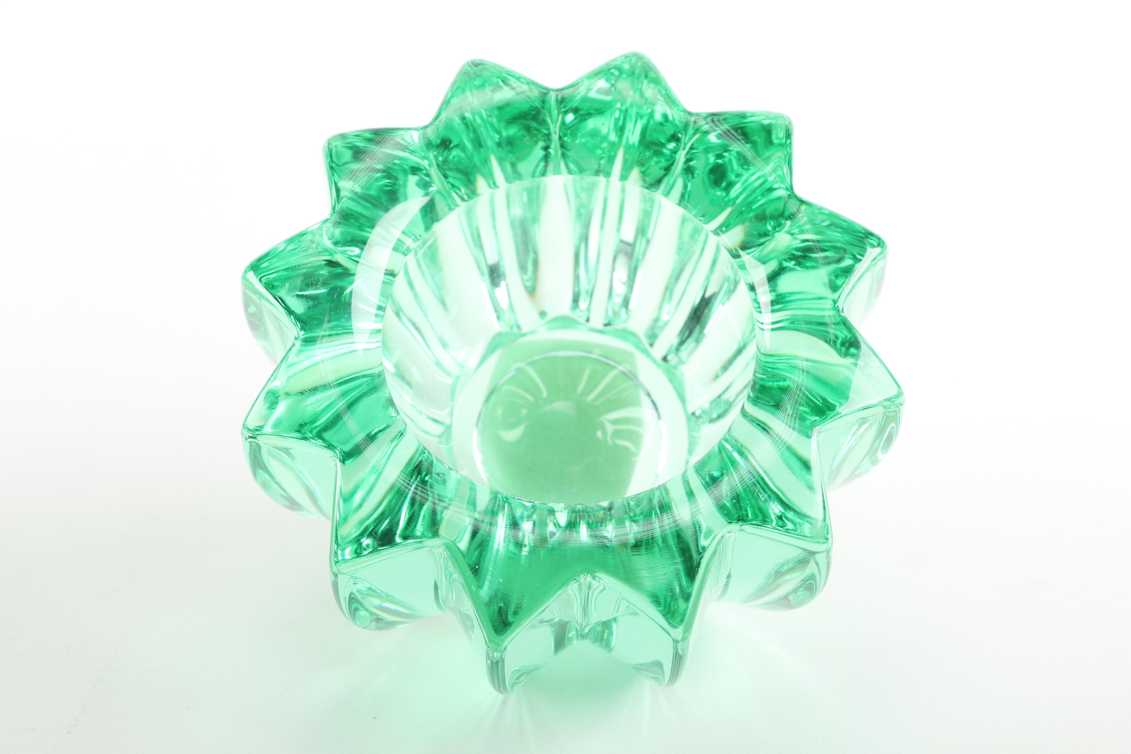 Glass Candle Holders