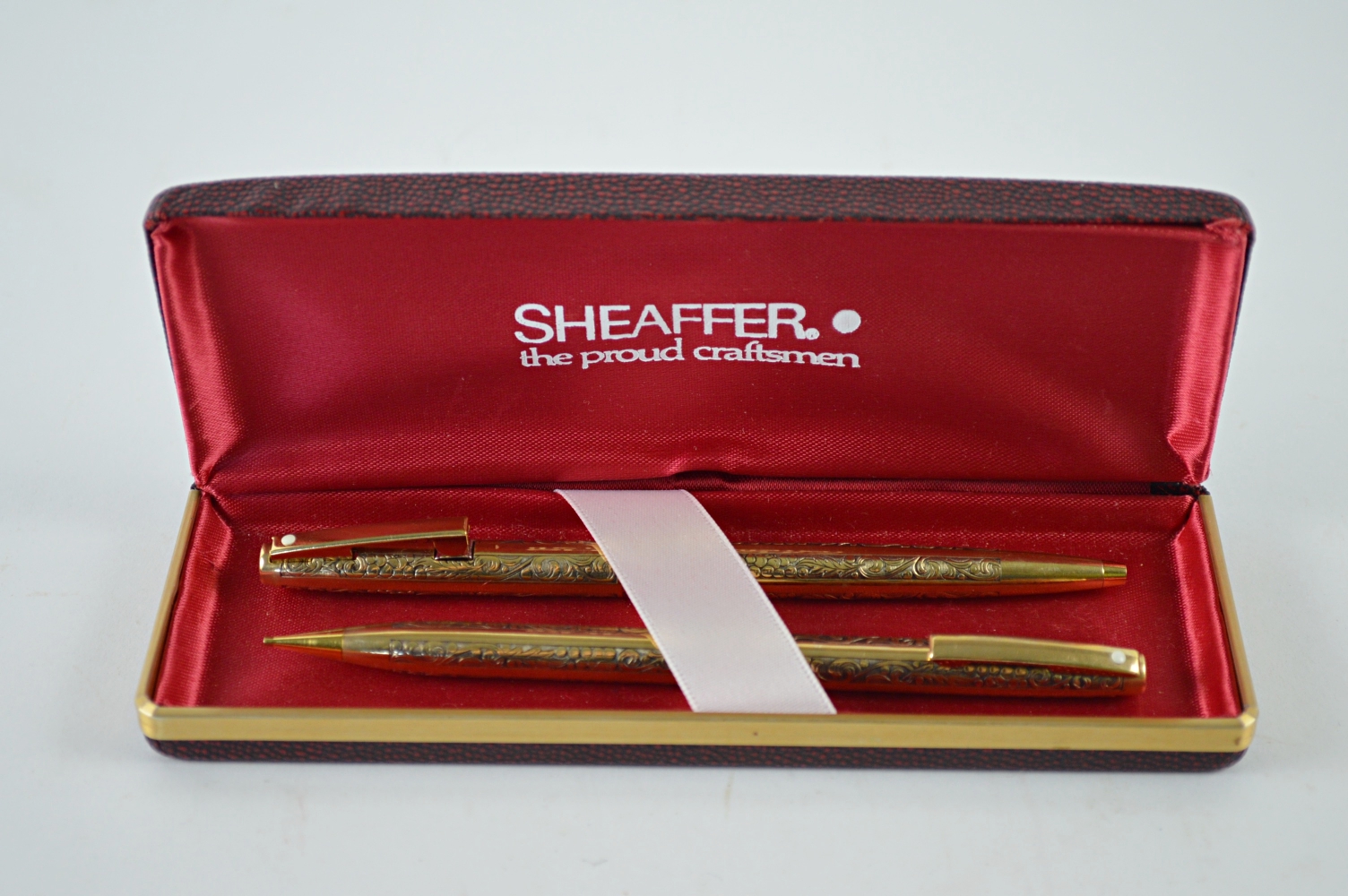 Vintage Sheaffer 12K Gold Filled Pen and Pencil Set