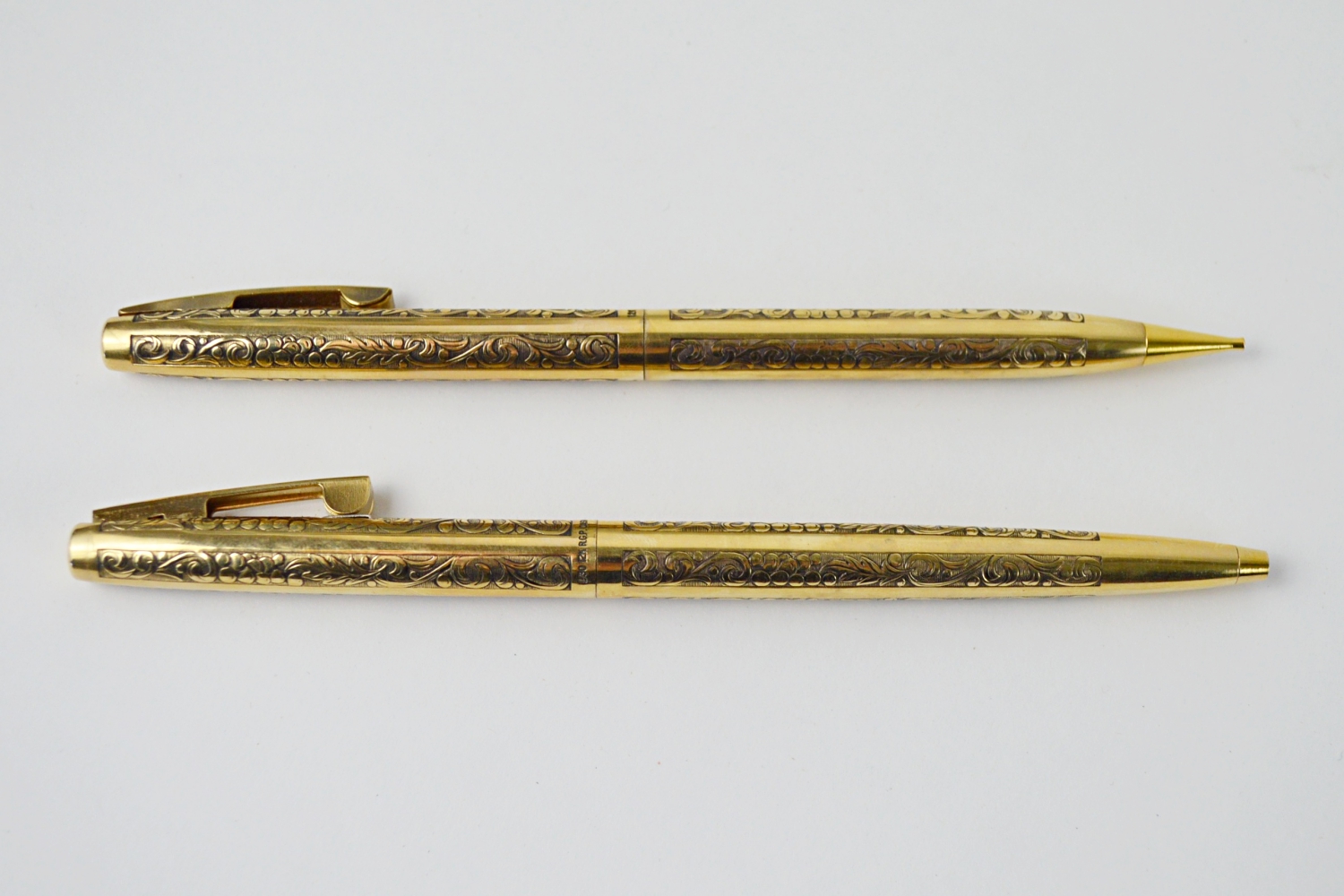Vintage Sheaffer 12K Gold Filled Pen and Pencil Set