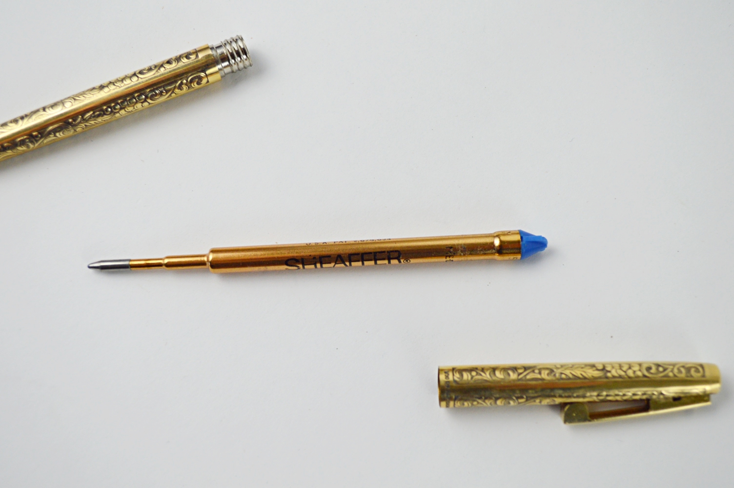 Vintage Sheaffer 12K Gold Filled Pen and Pencil Set