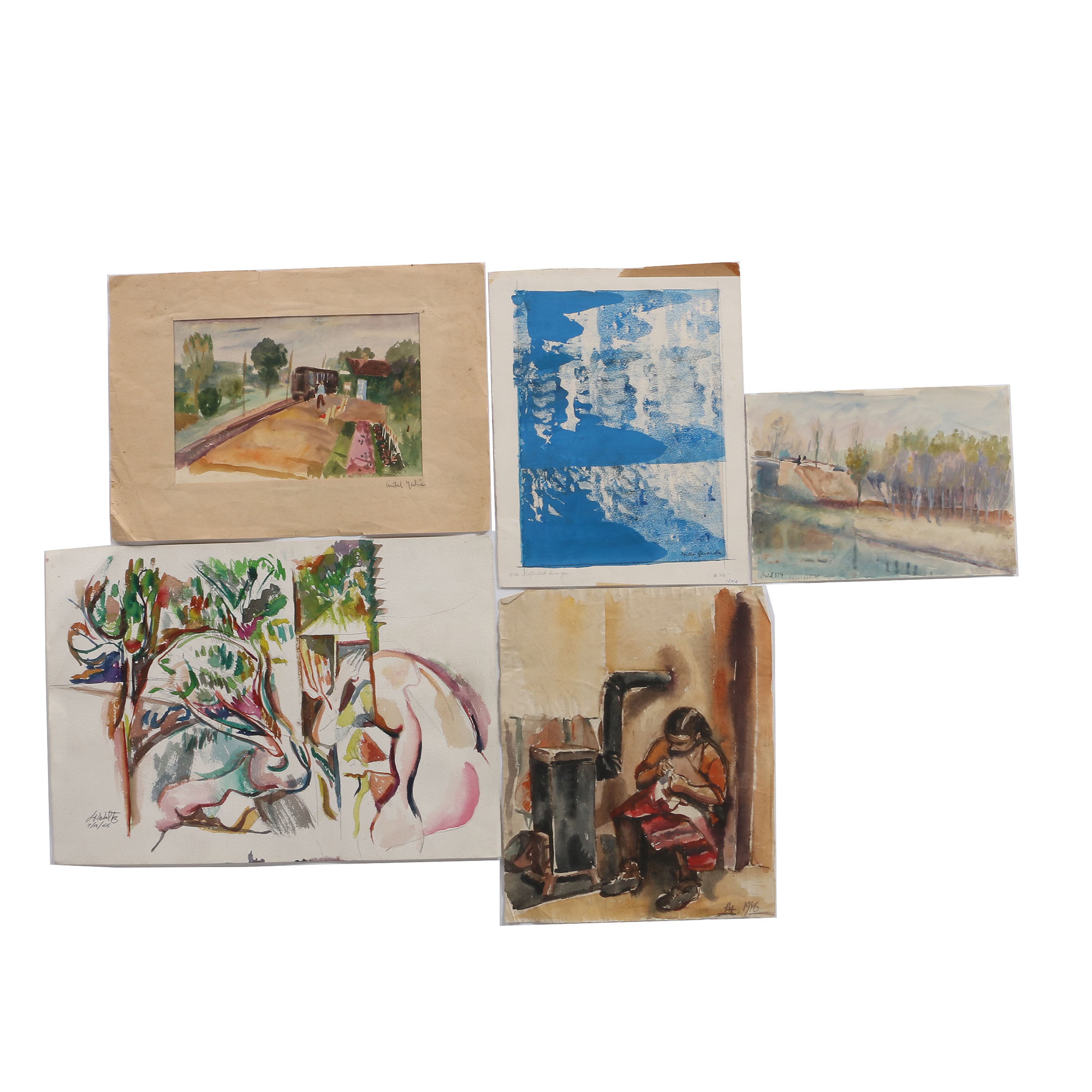 Collection Of Paintings By Various Artists