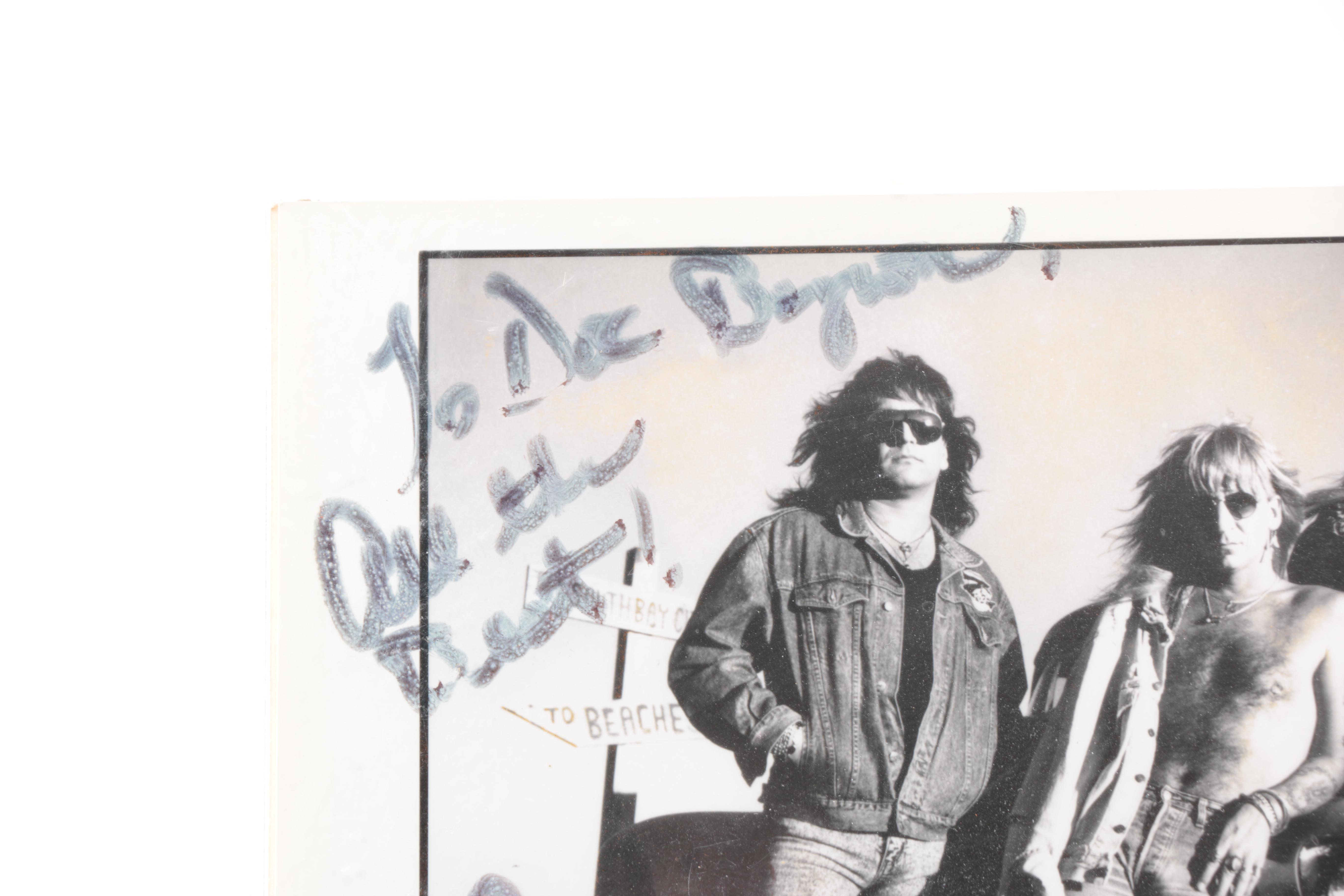 Great White, Blueman Group and BackBeat Signed Photos