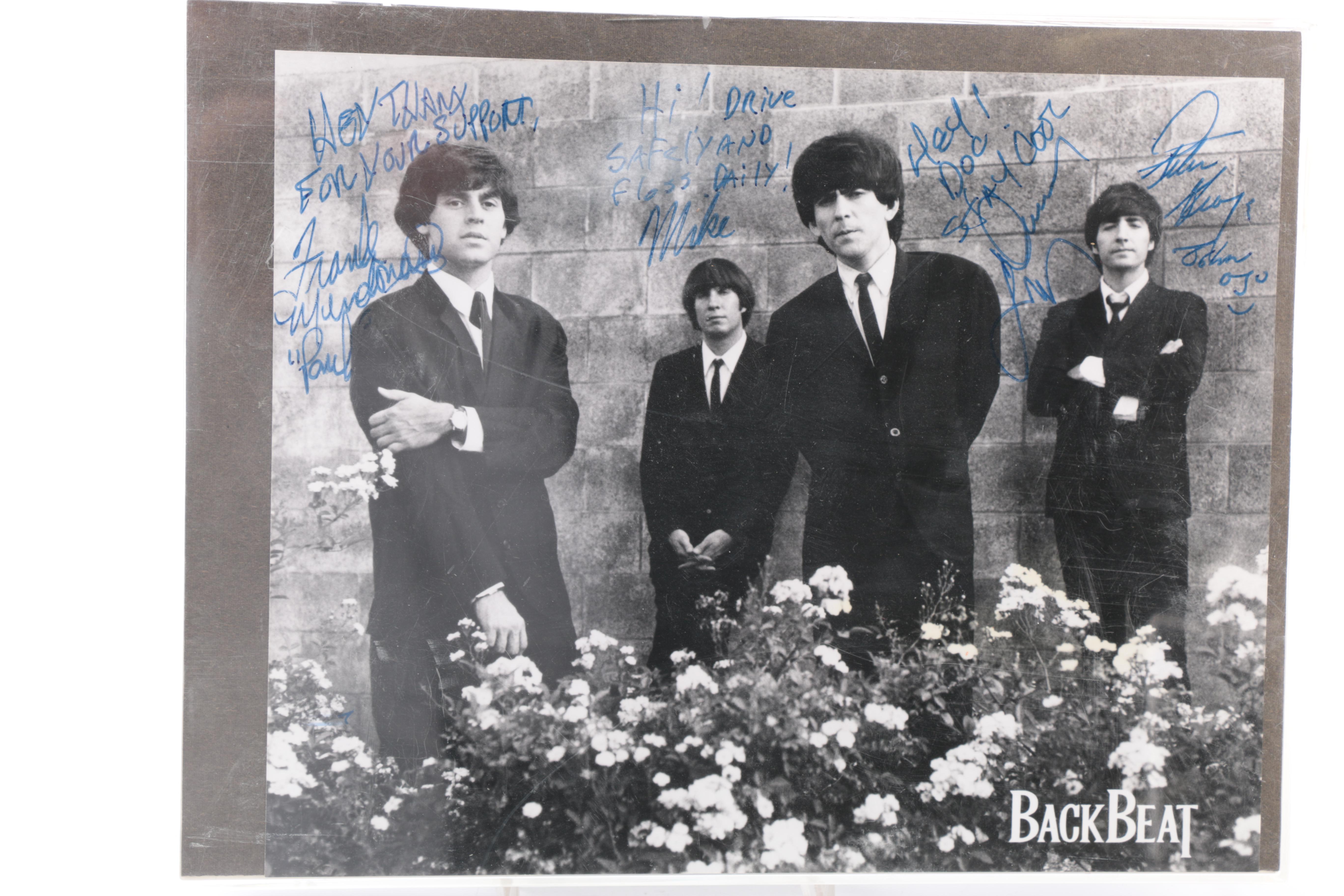Great White, Blueman Group and BackBeat Signed Photos
