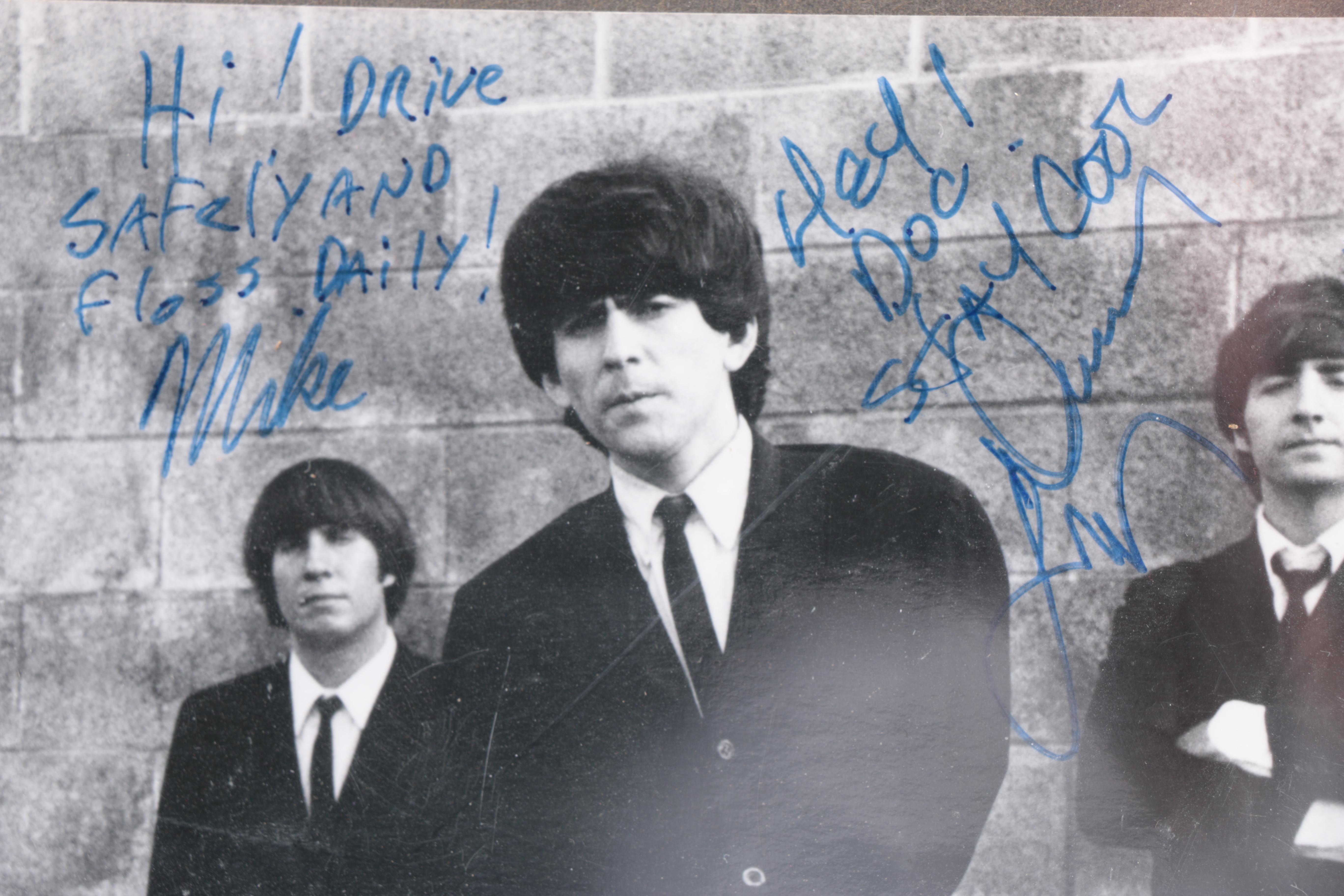 Great White, Blueman Group and BackBeat Signed Photos