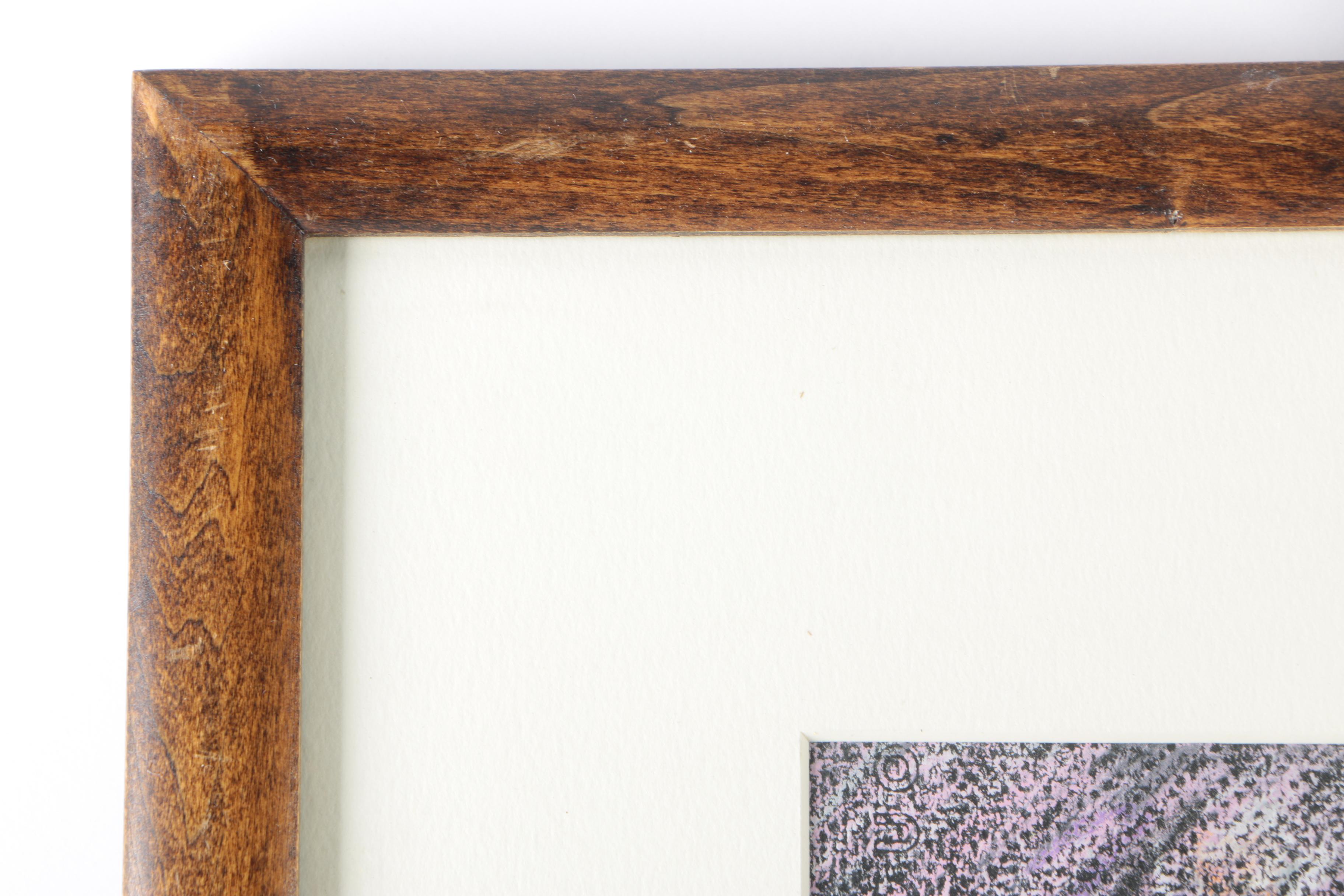 Jim Markowich Oil Pastel On Paper "St. Ernie Banks"