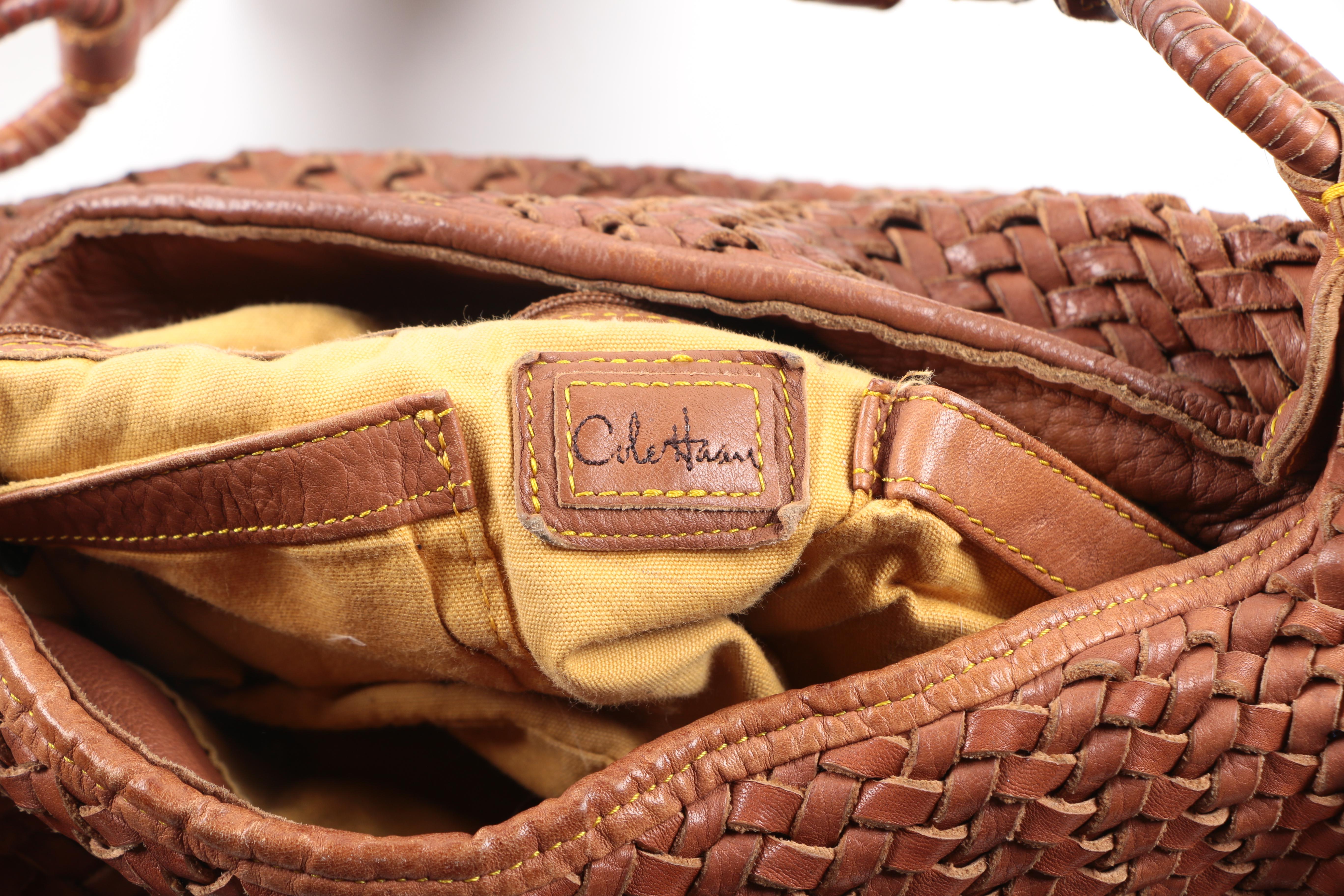 Woven Leather Purses Including Ellepi and Cole Haan