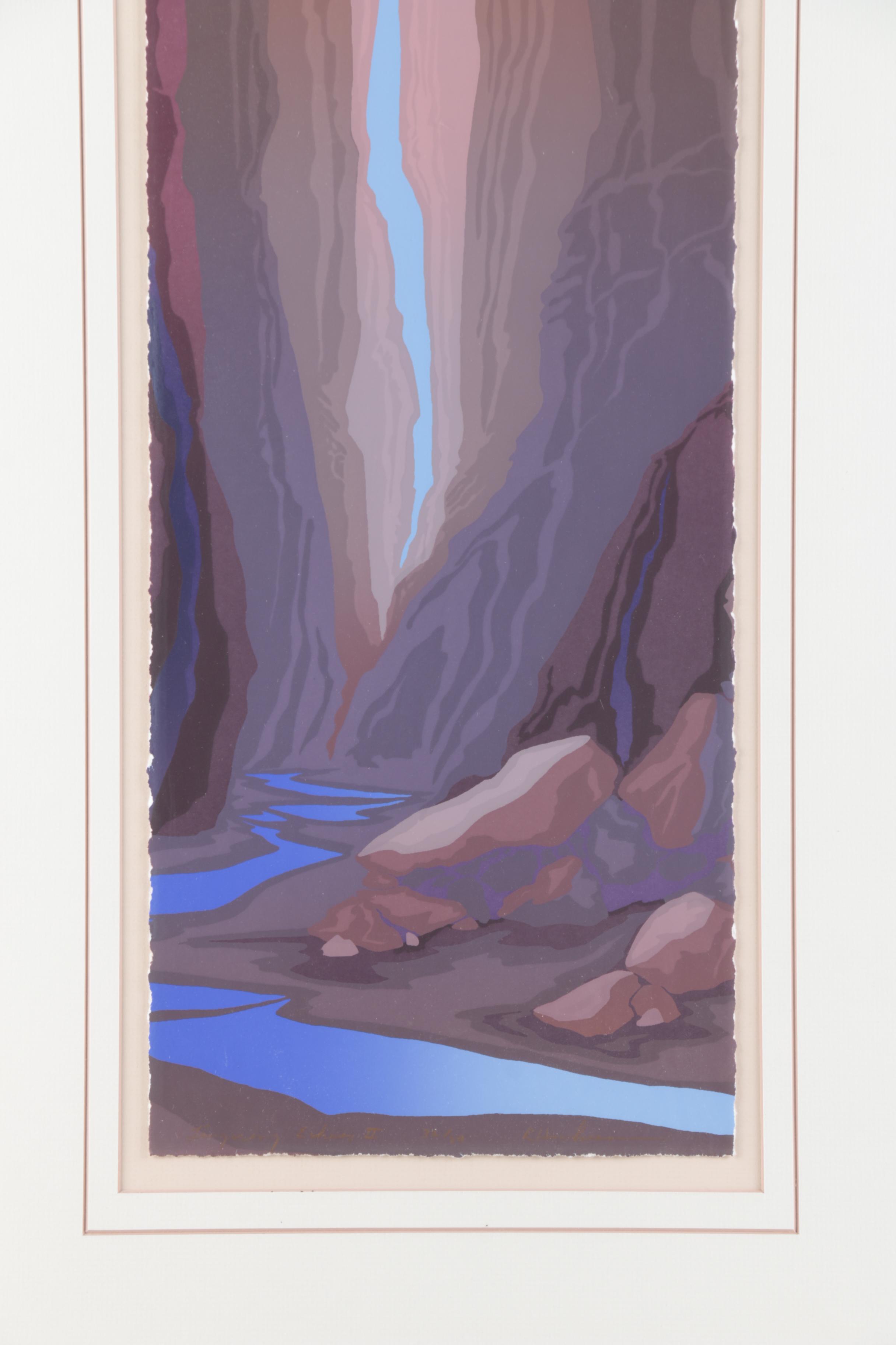 Ron Hoeksema Limited Edition Serigraph "Lingering Echoes II"