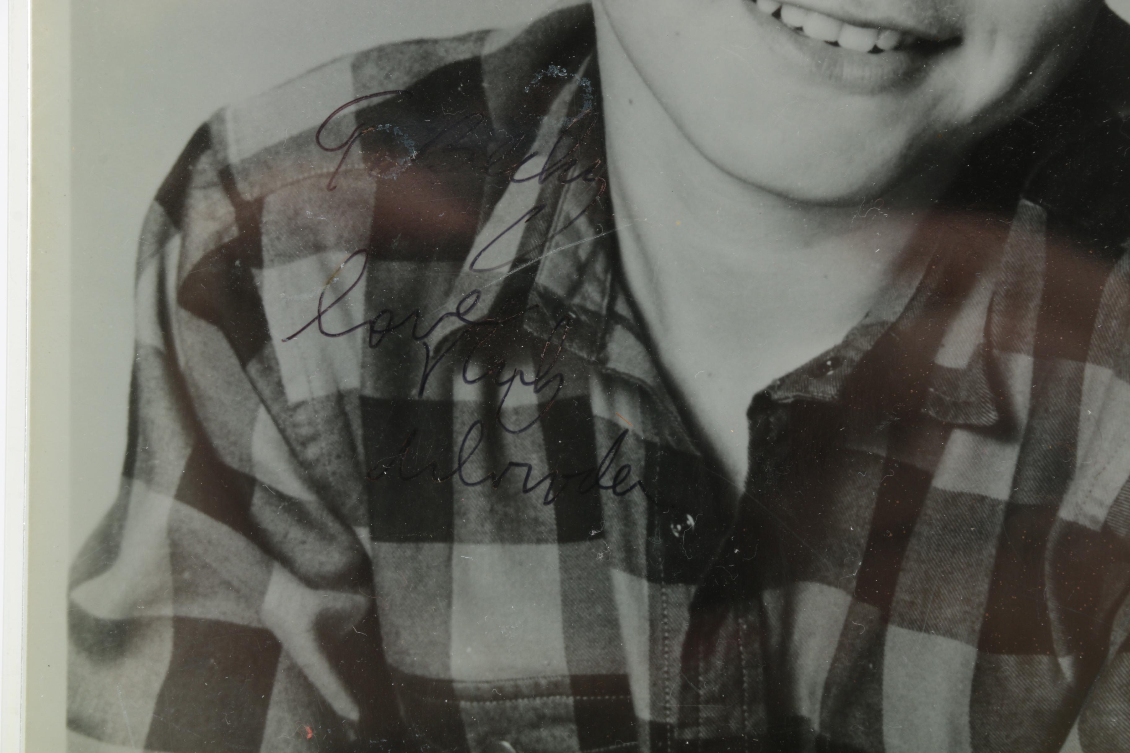 Signed Ricky Schroder Photograph