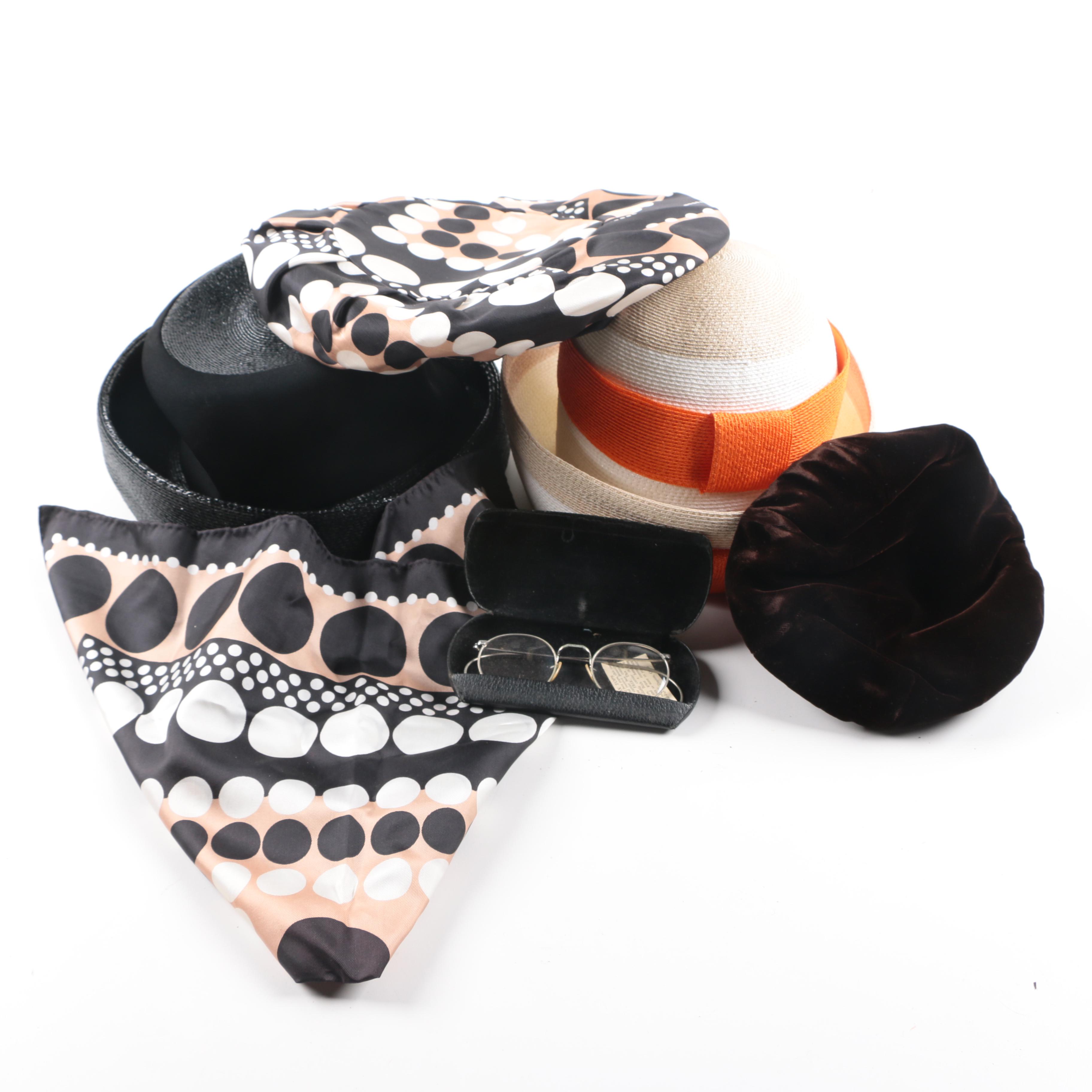 Vintage Accessories Including Hats