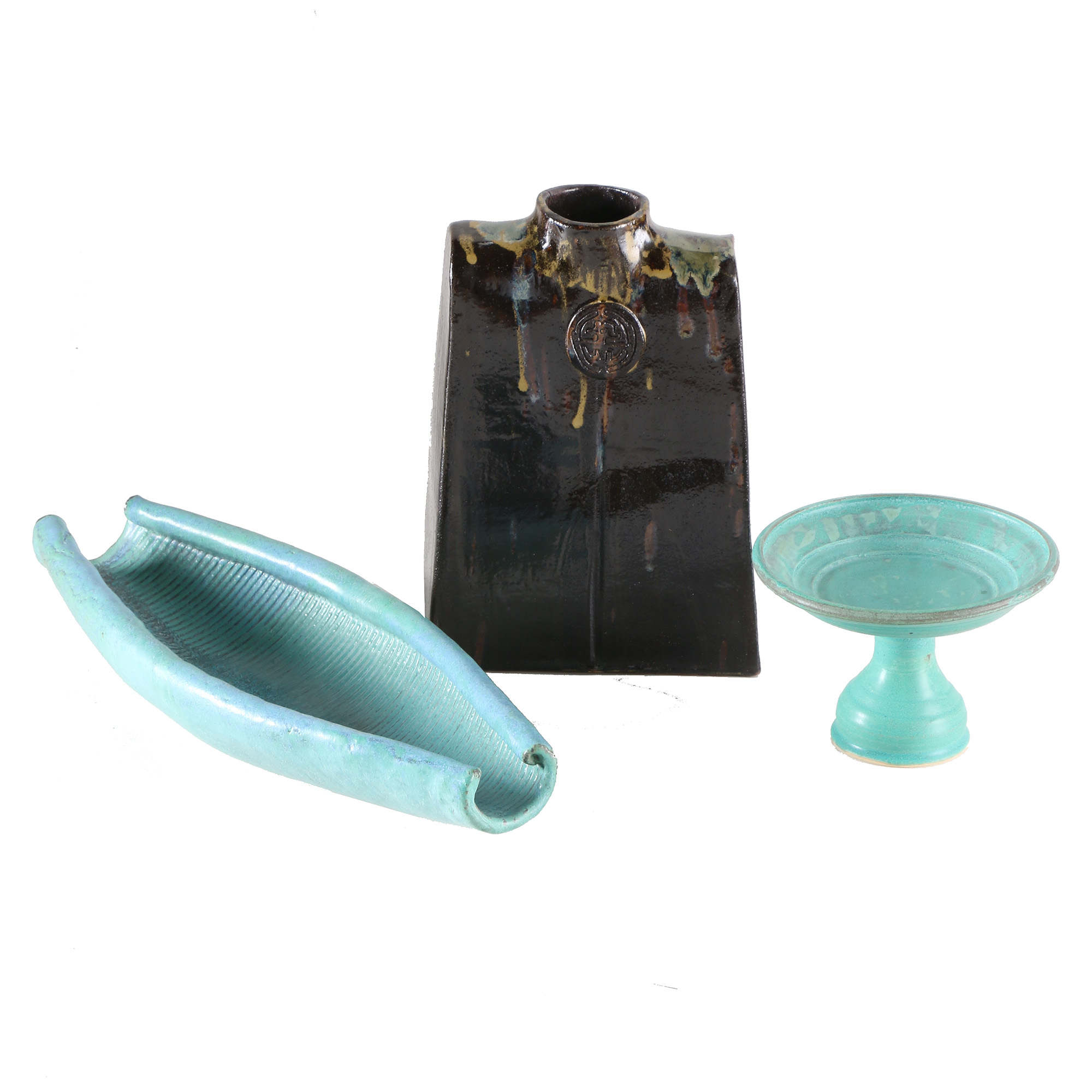 Handbuilt and Hand Thrown Stoneware Home Decor Accents