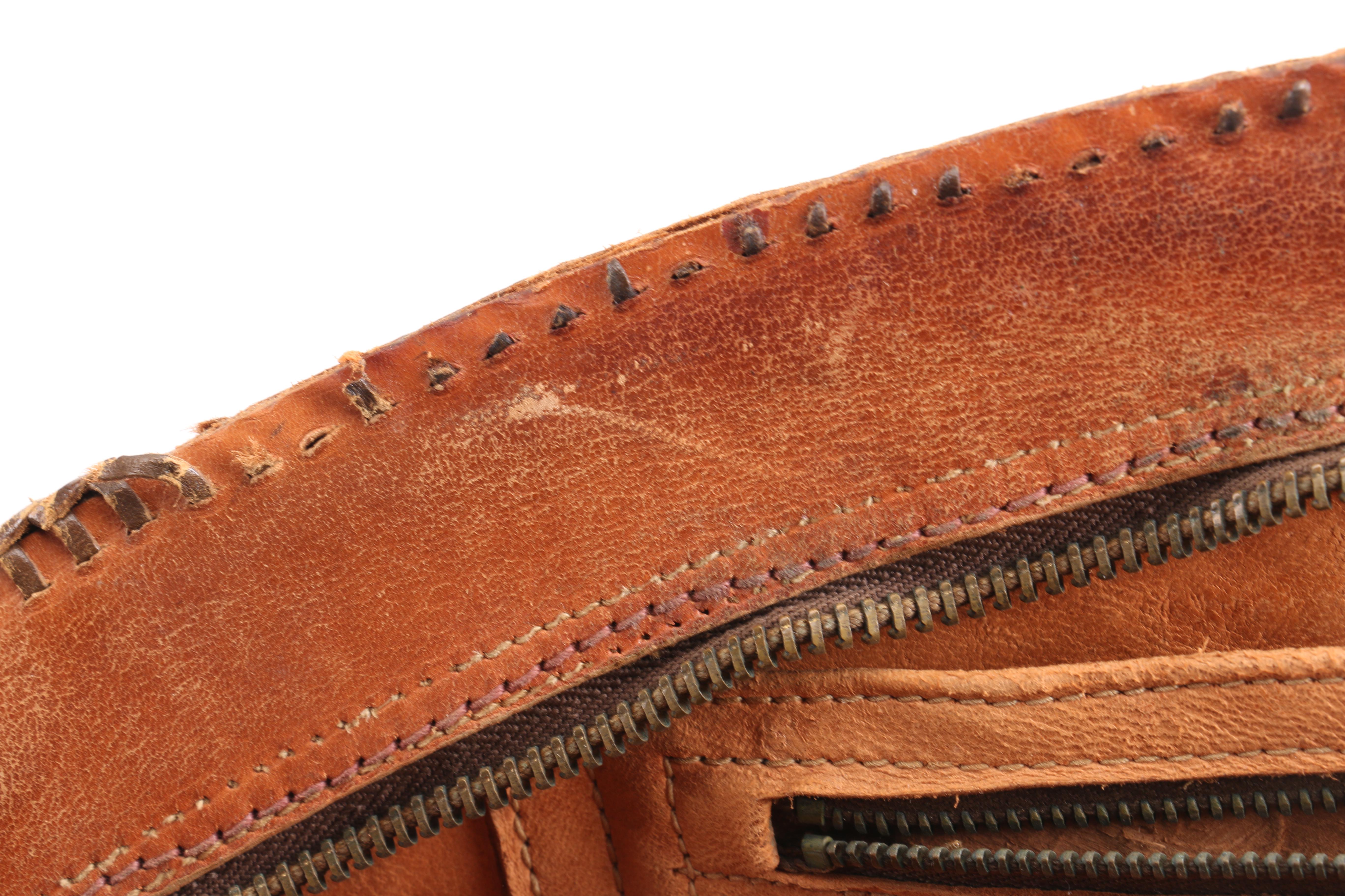 Embossed Leather Floral Purse and Aztec Print Shoulder Bag