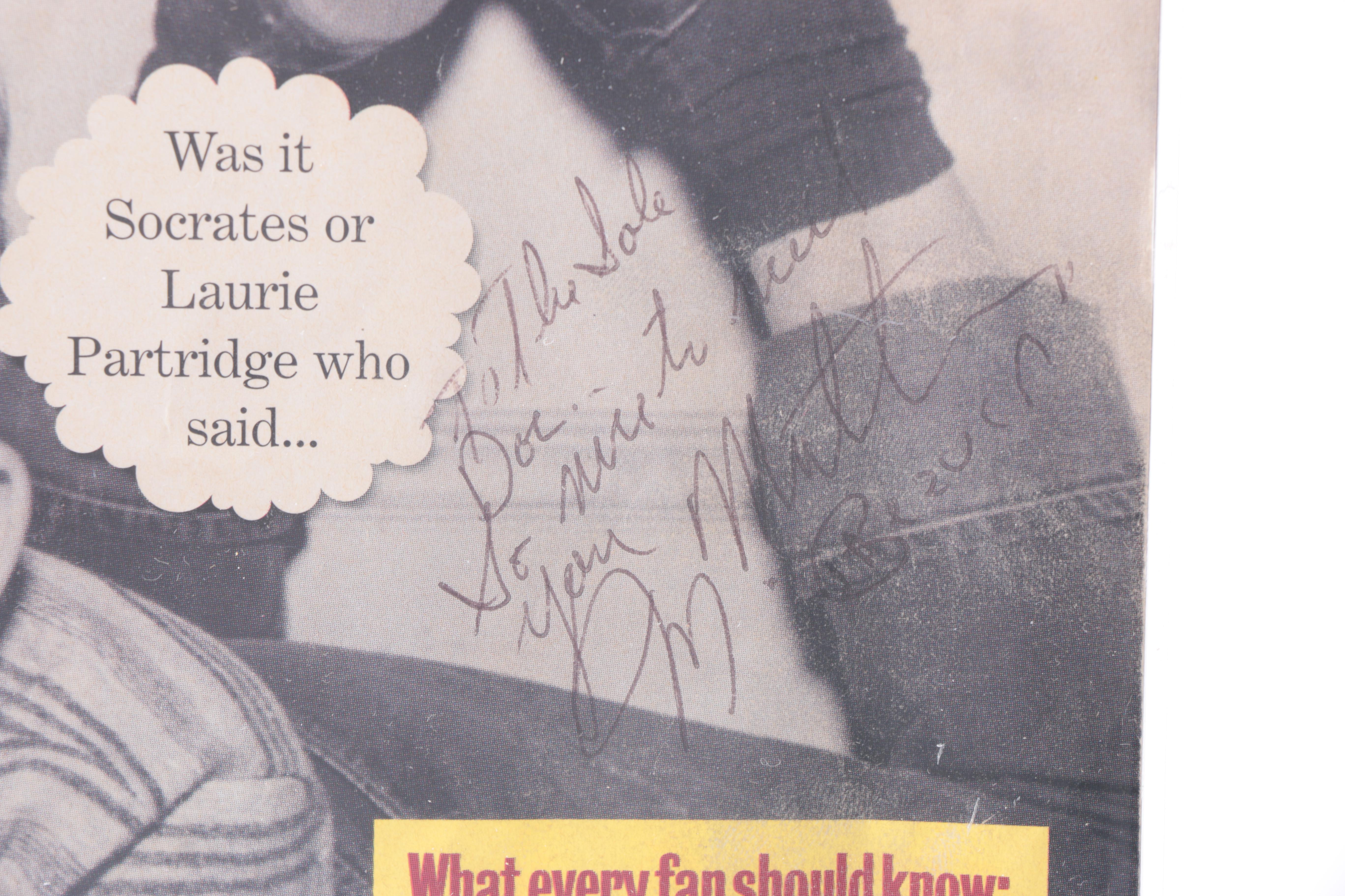 Signed "Jerry Mathers" Entertainment Weekly Magazine Cover