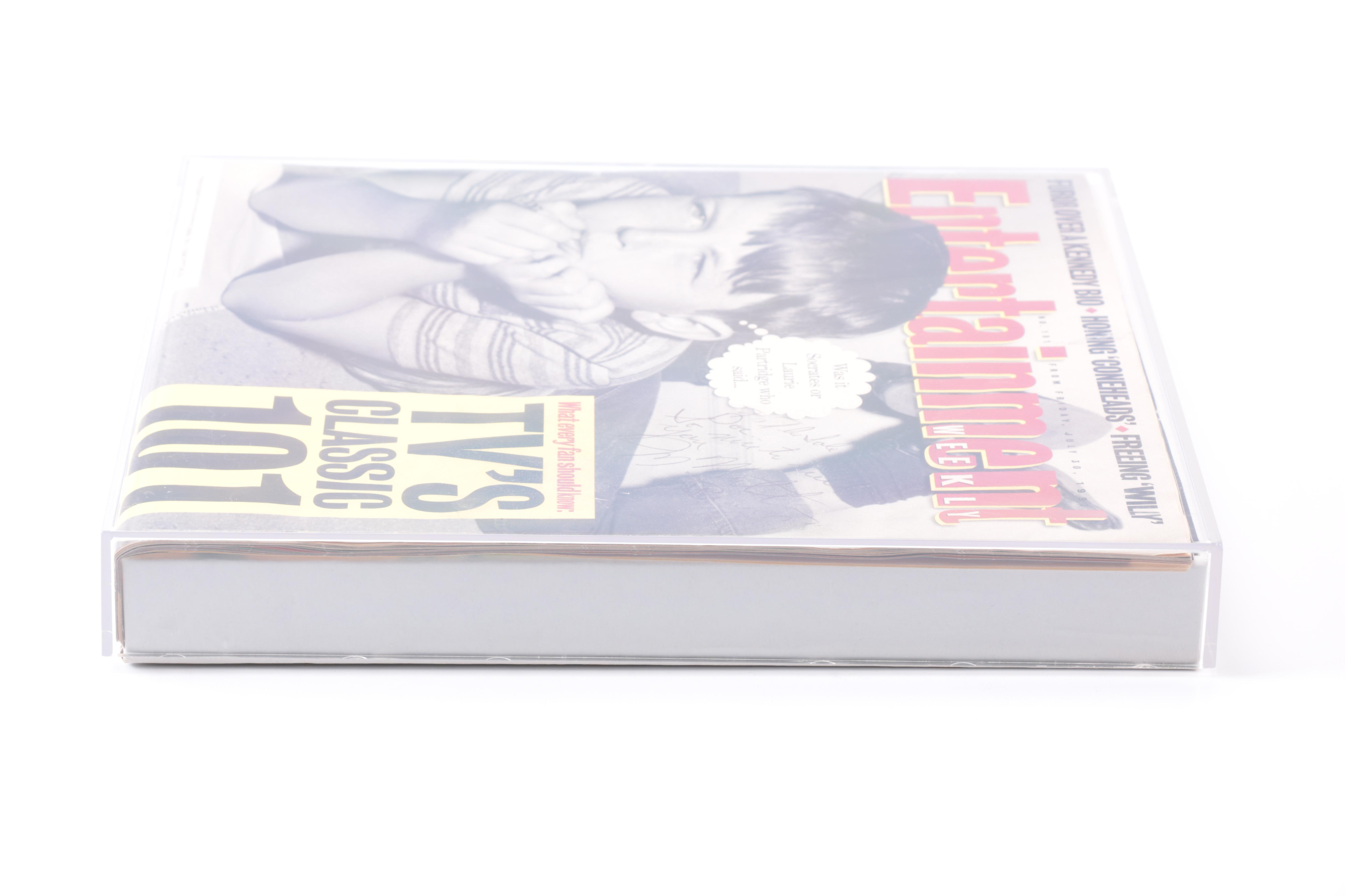 Signed "Jerry Mathers" Entertainment Weekly Magazine Cover