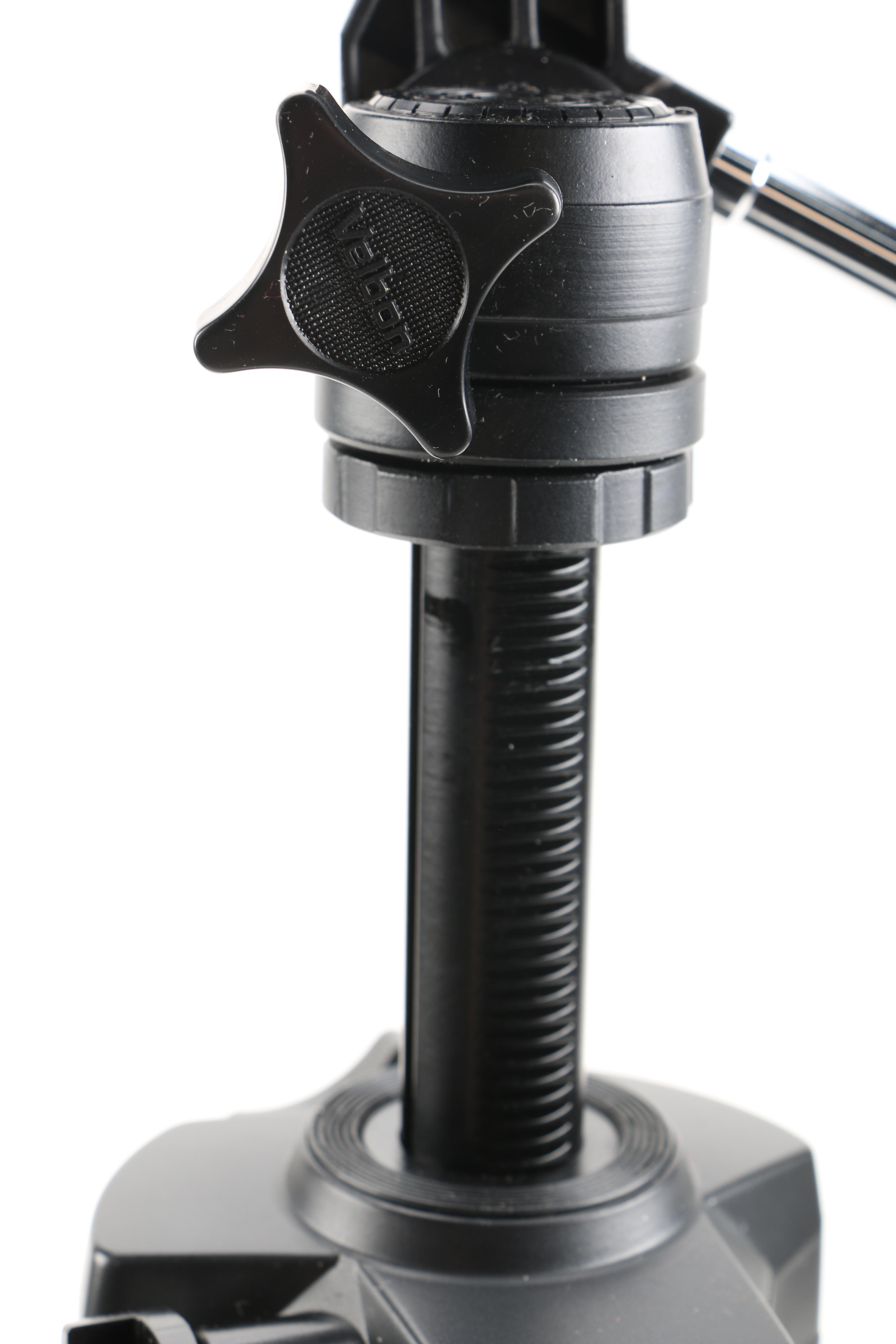 1980s Minolta Maxxum 7000 Camera and Accessories Including Velbon Tripod