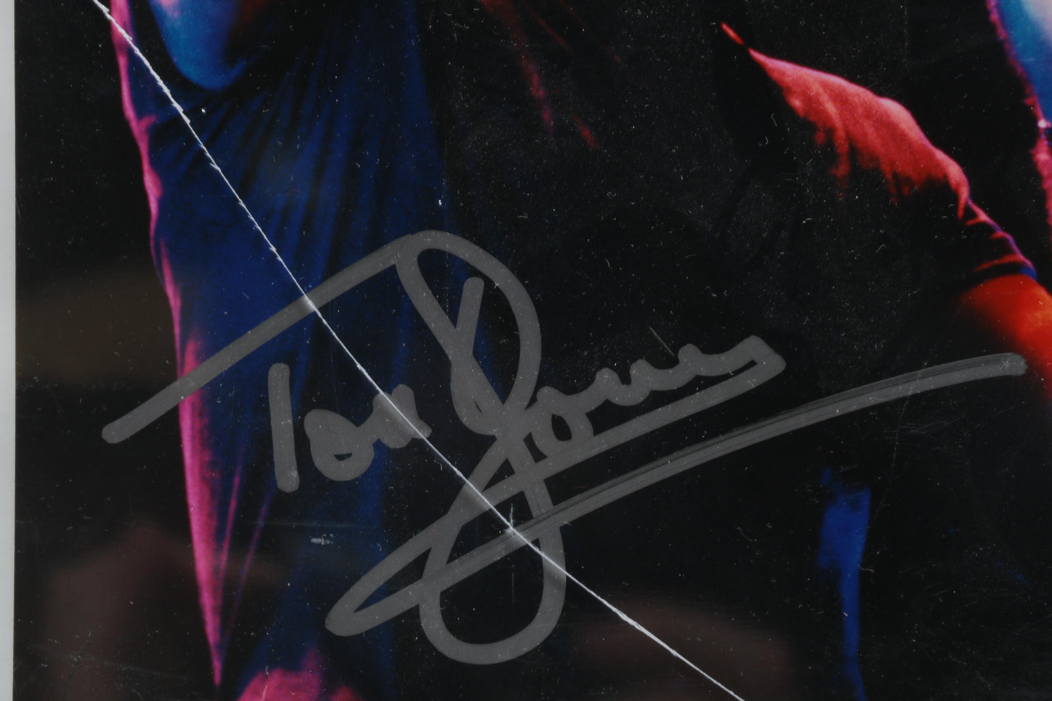 "Tom Jones" Autographed Poster