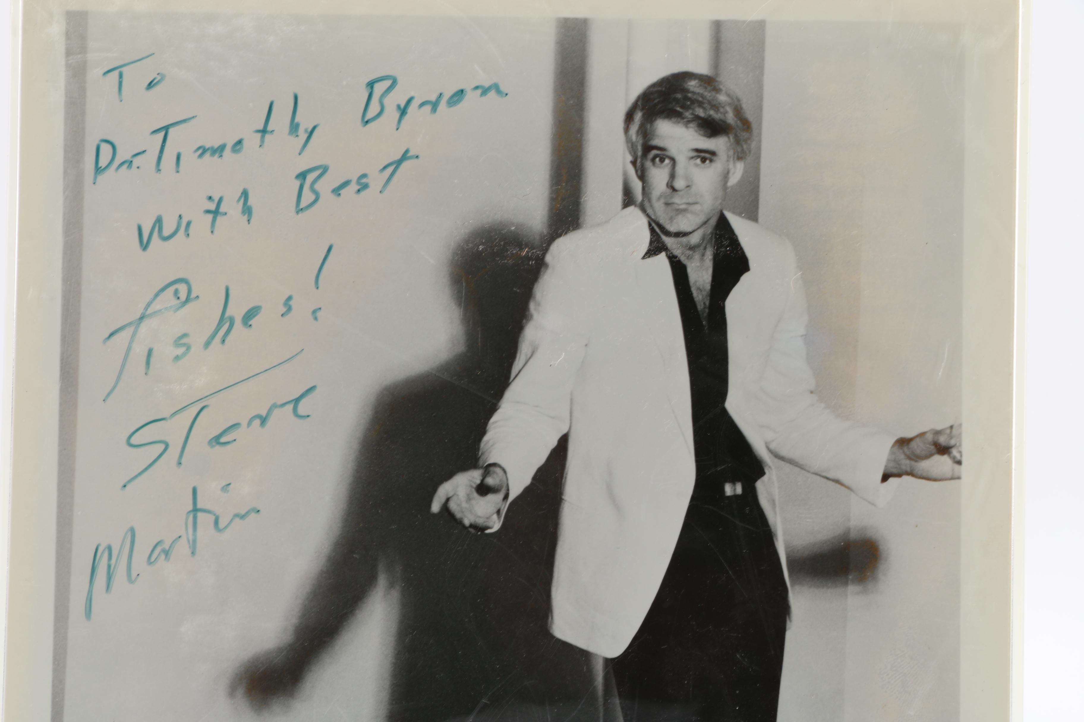 "Steve Martin" Autographed Photograph