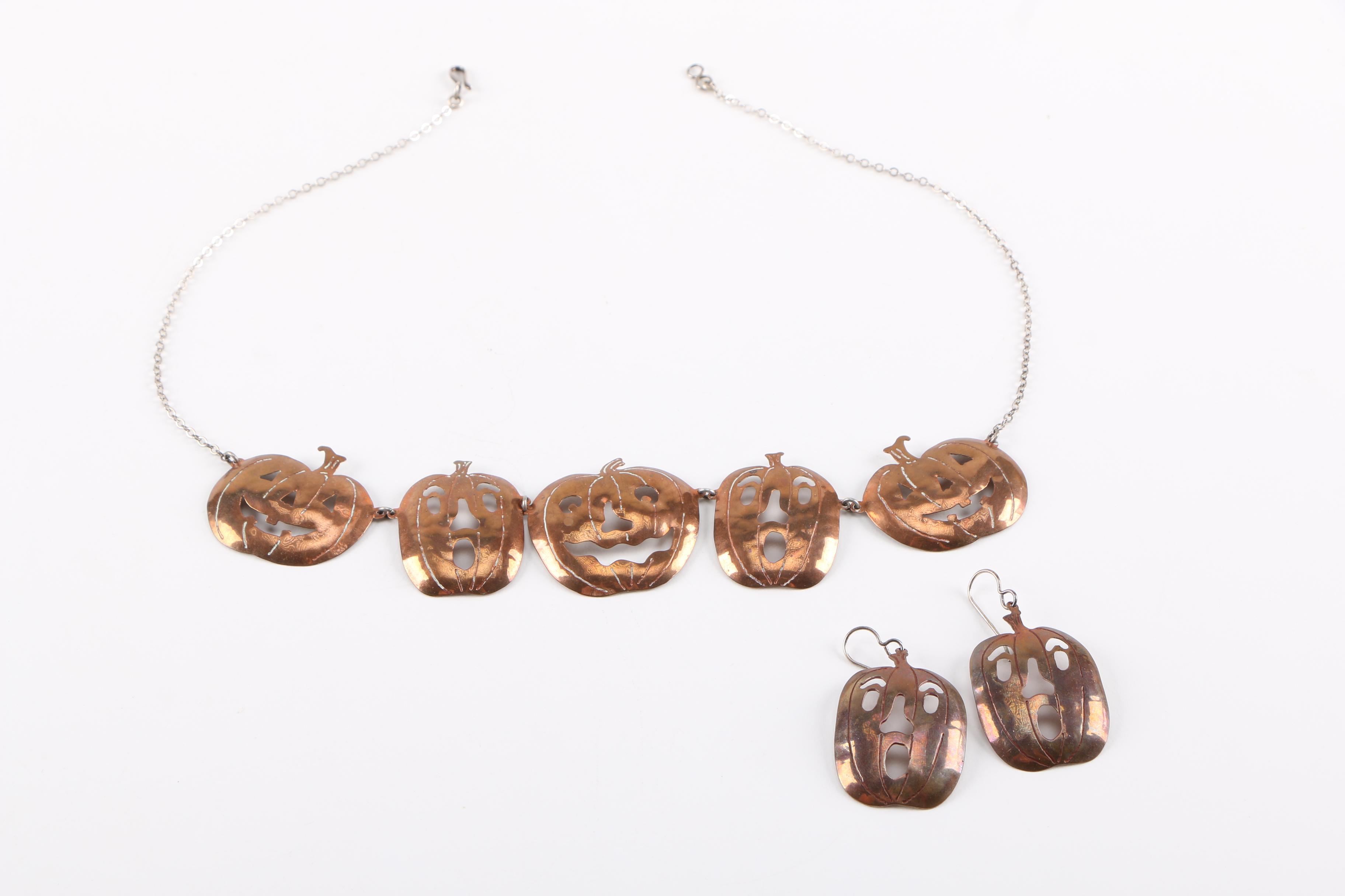 Assorted Two Tone and Beaded Jewelry Featuring Richard Kerr and Moulin Rouge