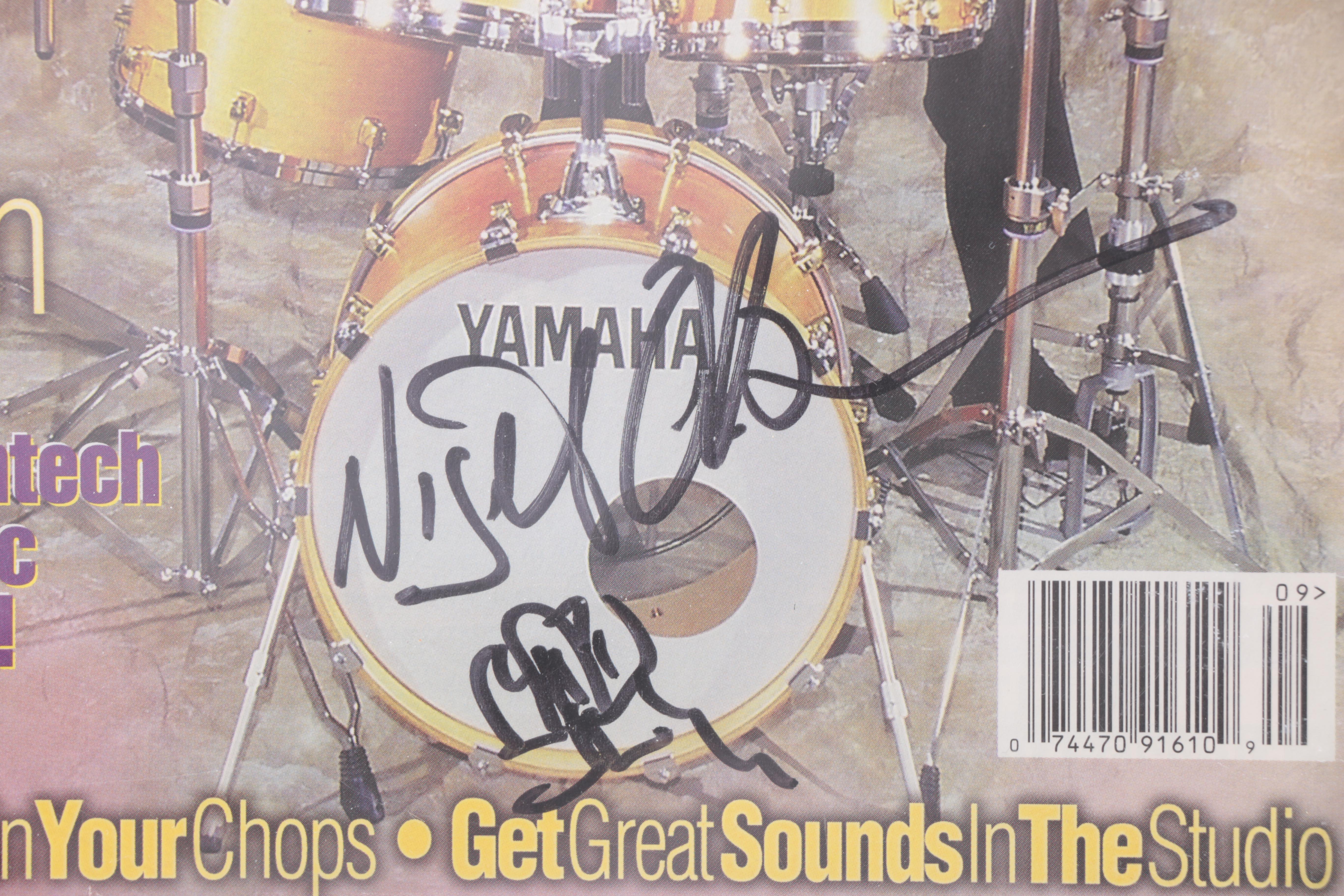 Signed Herb Alpert Nigel Olsson and Walter Trout Photographs