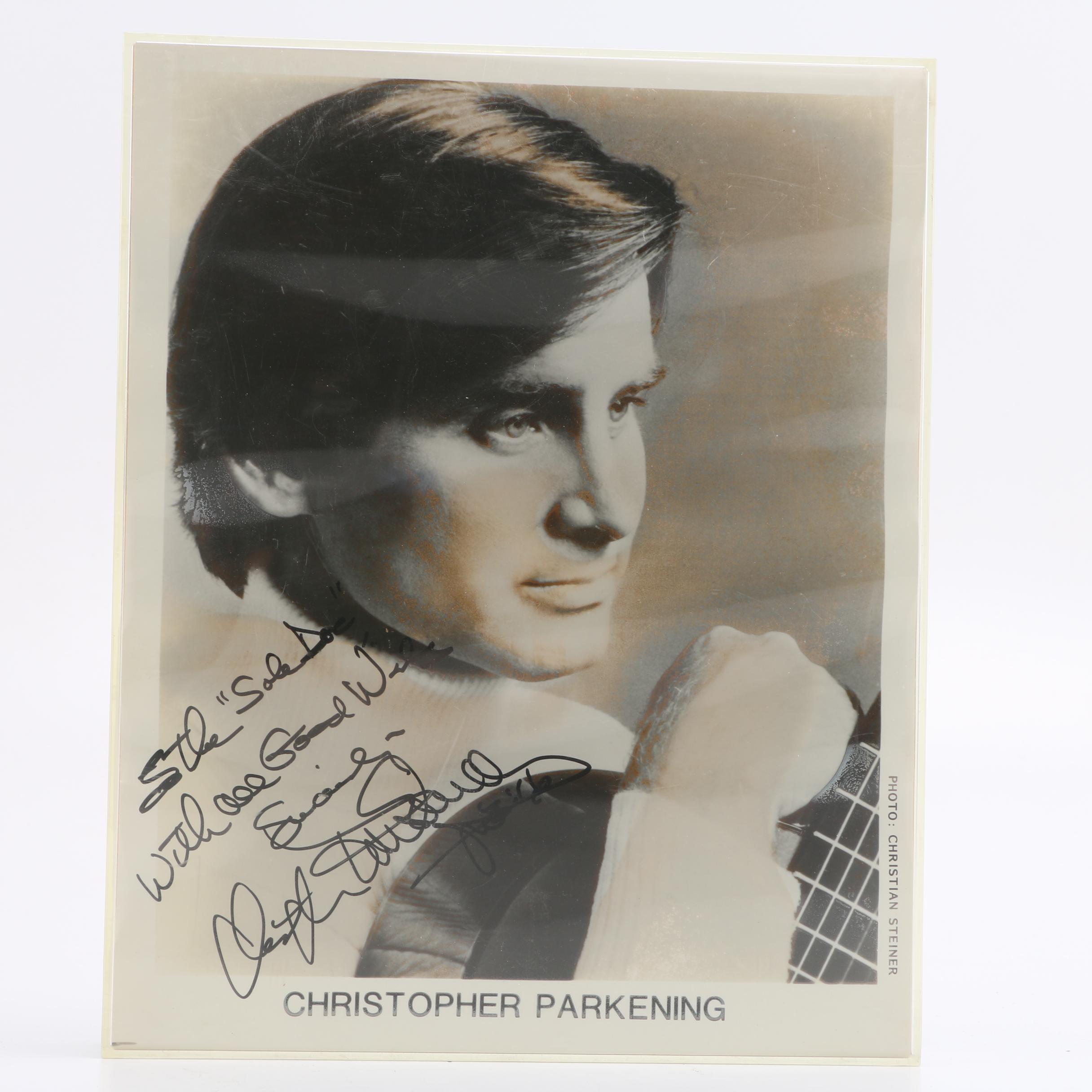 Framed and Signed Christopher Parkening Image