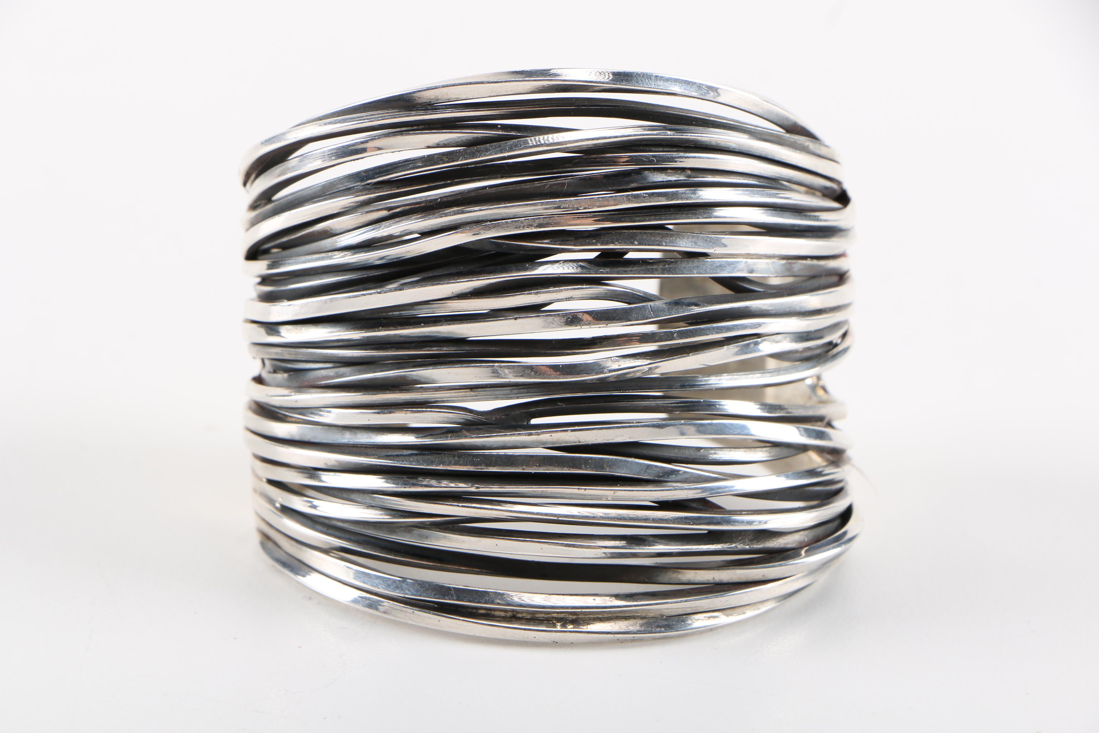 Sterling Silver Cuff Bracelet