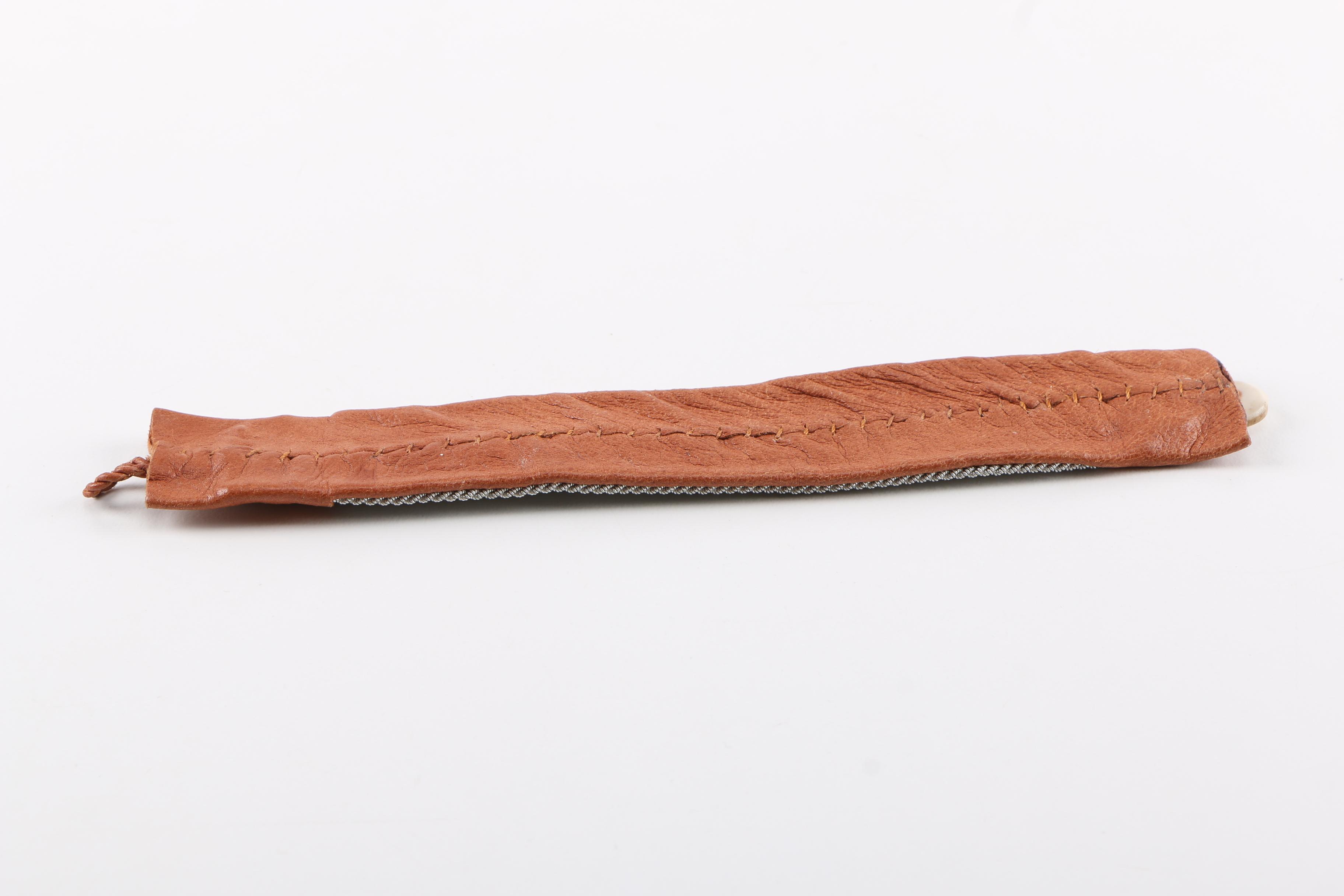 Braided Leather Bracelets