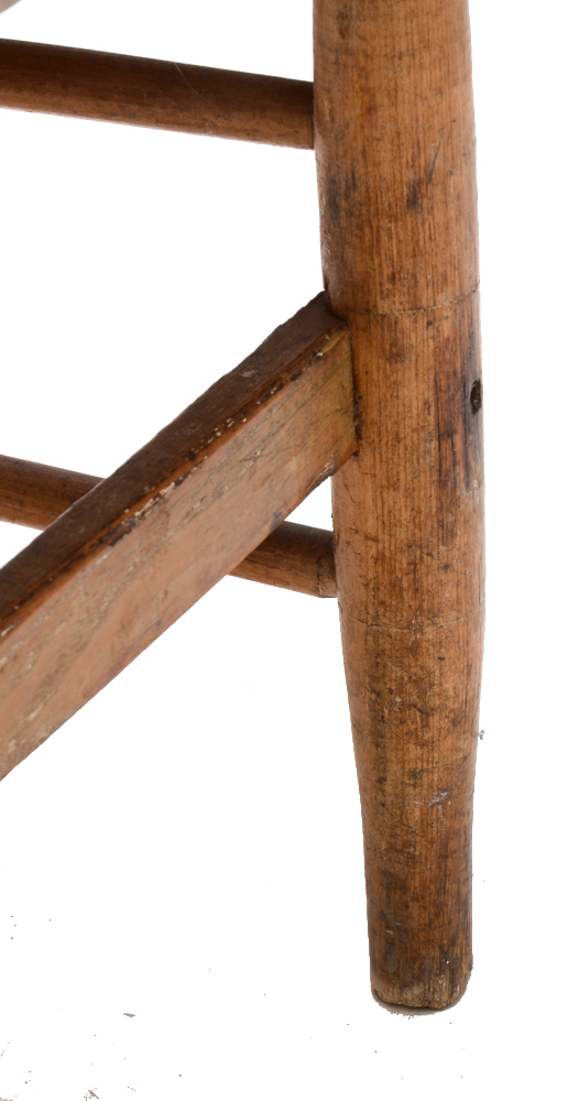 Antique Windsor Style Deacon's Bench