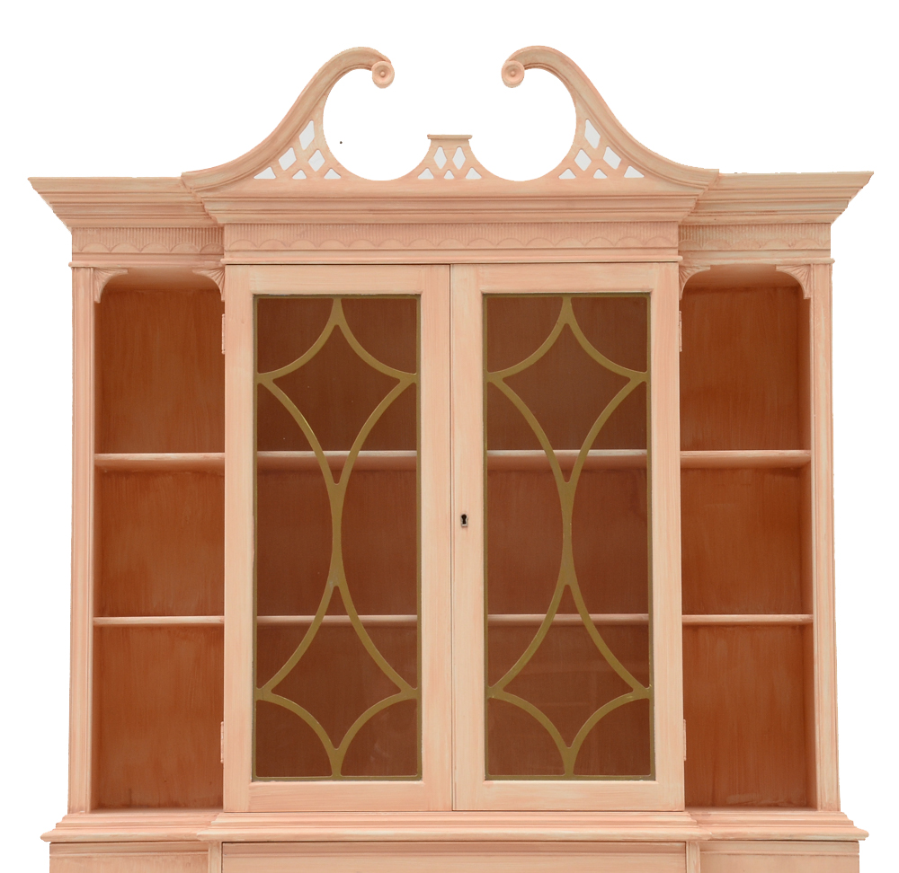 Vintage Peach Cabinet Unit