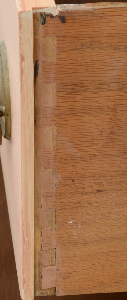 Vintage Peach Cabinet Unit