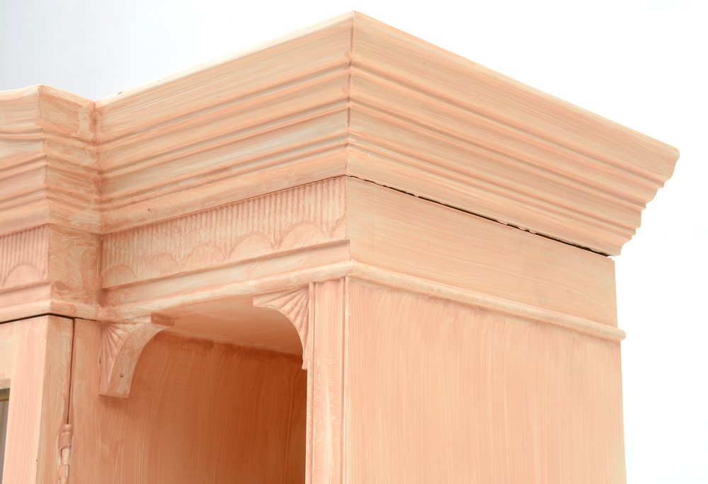 Vintage Peach Cabinet Unit