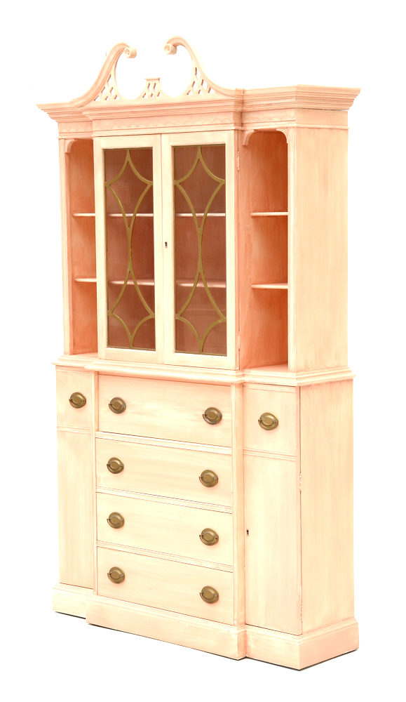 Vintage Peach Cabinet Unit