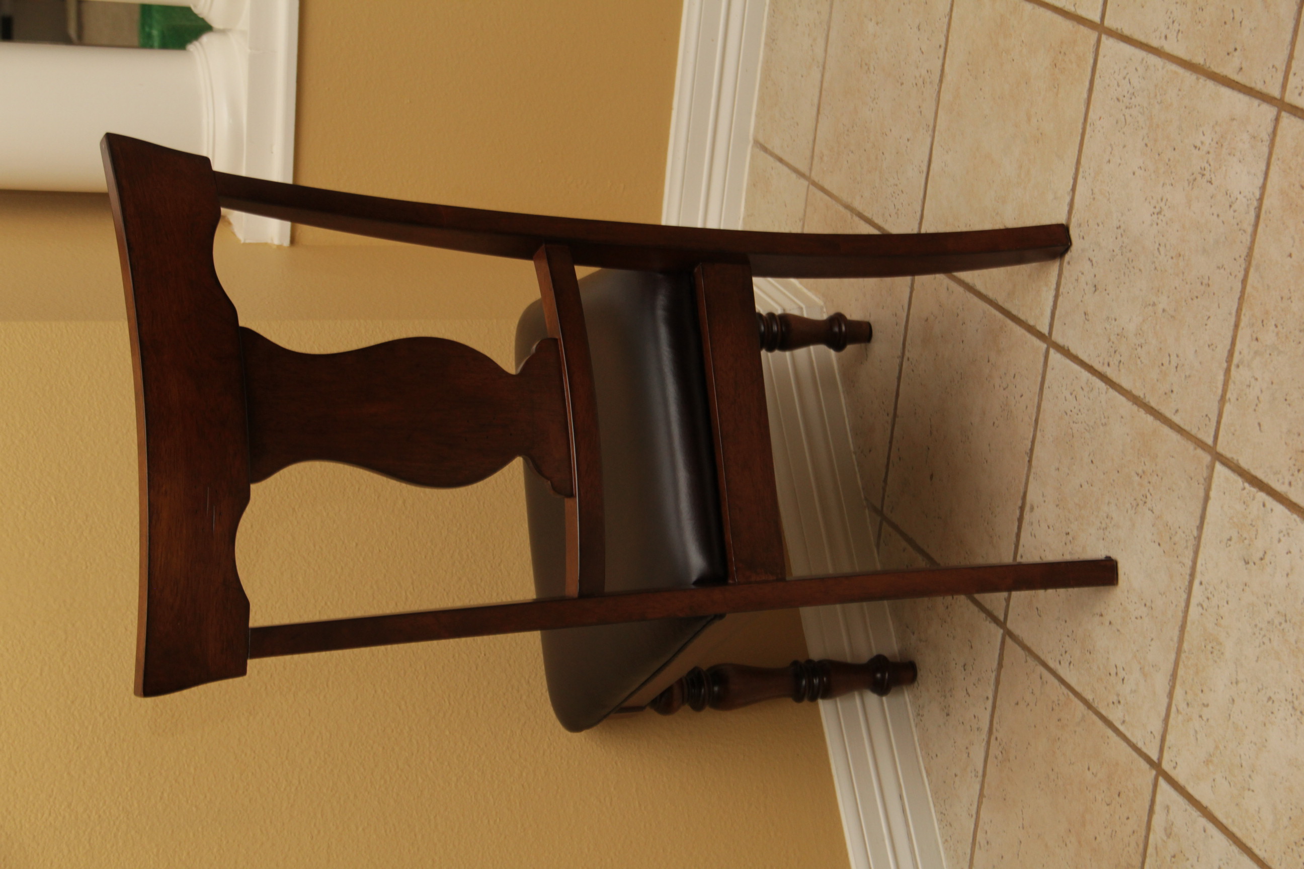 Contemporary Fiddleback Dining Chairs by Hillsdale Furniture