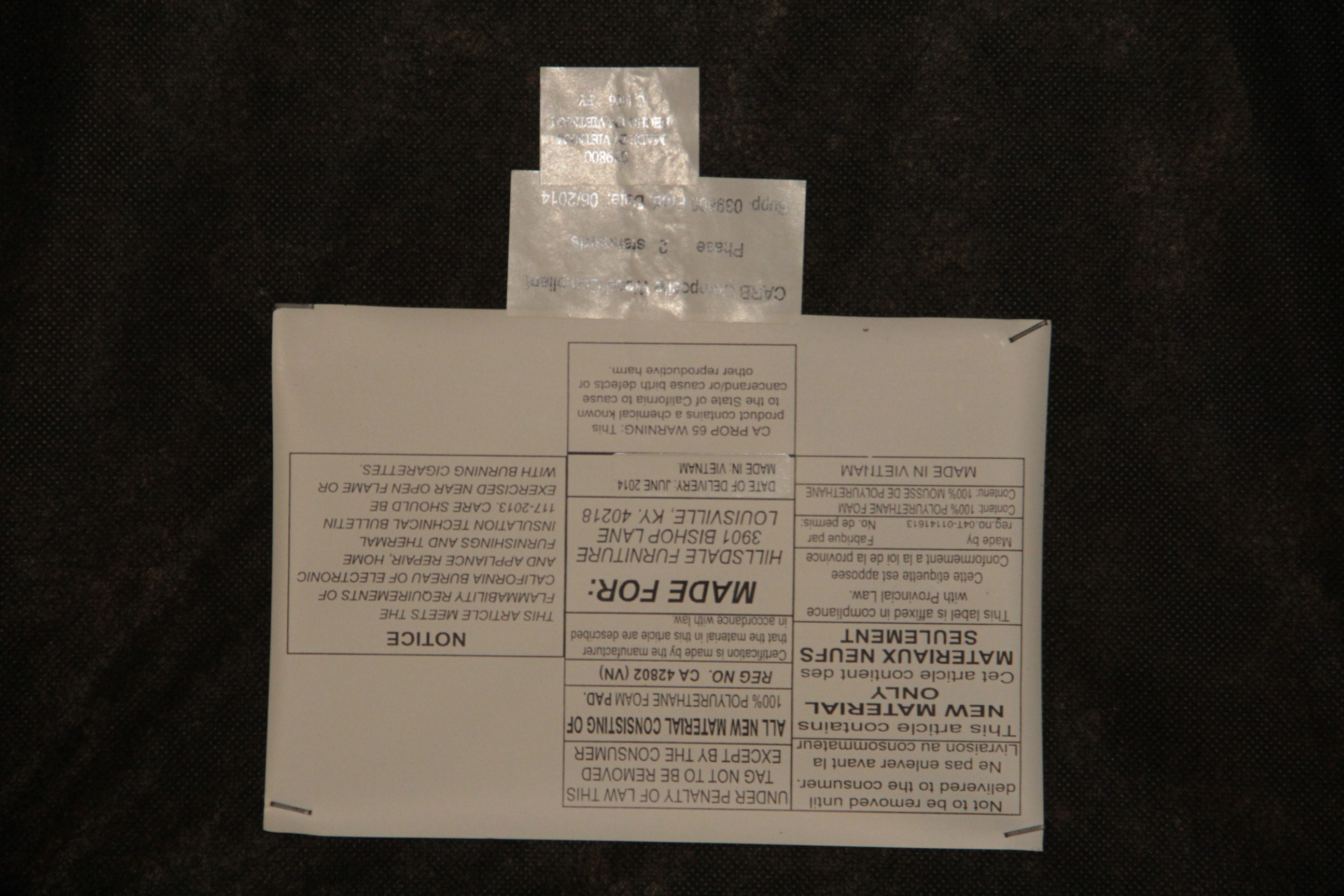 Contemporary Fiddleback Dining Chairs by Hillsdale Furniture