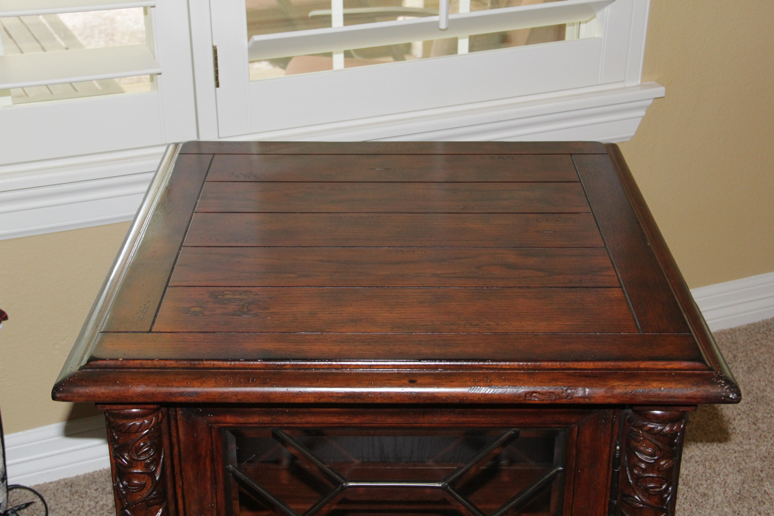 Vintage Oak Side Table