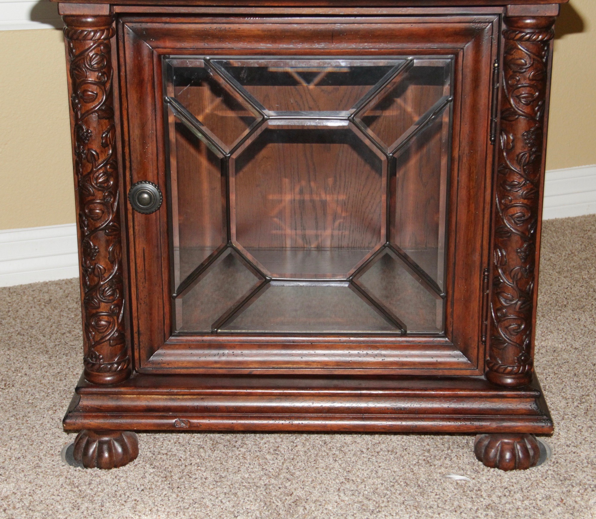 Vintage Oak Side Table