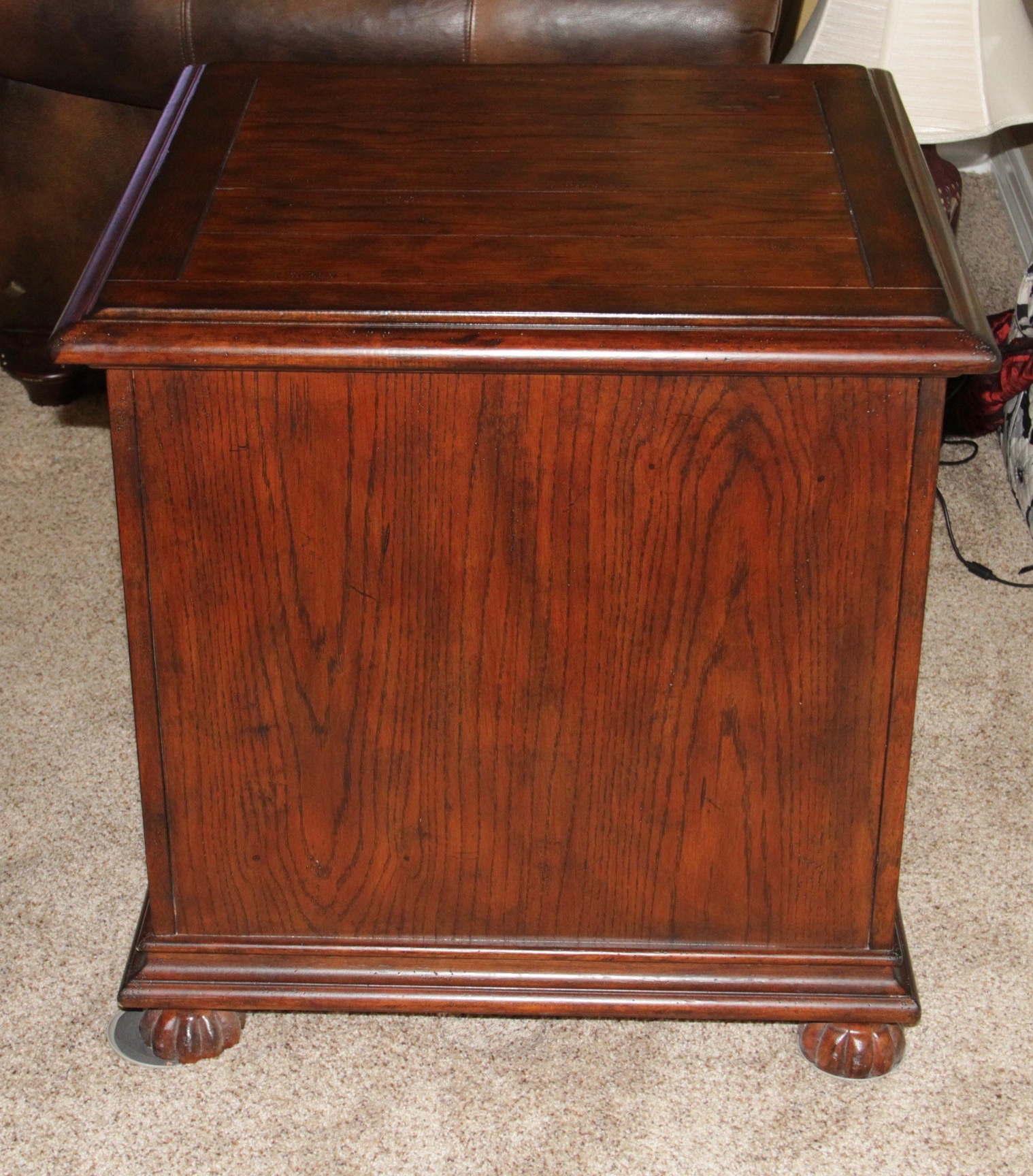 Vintage Oak Side Table
