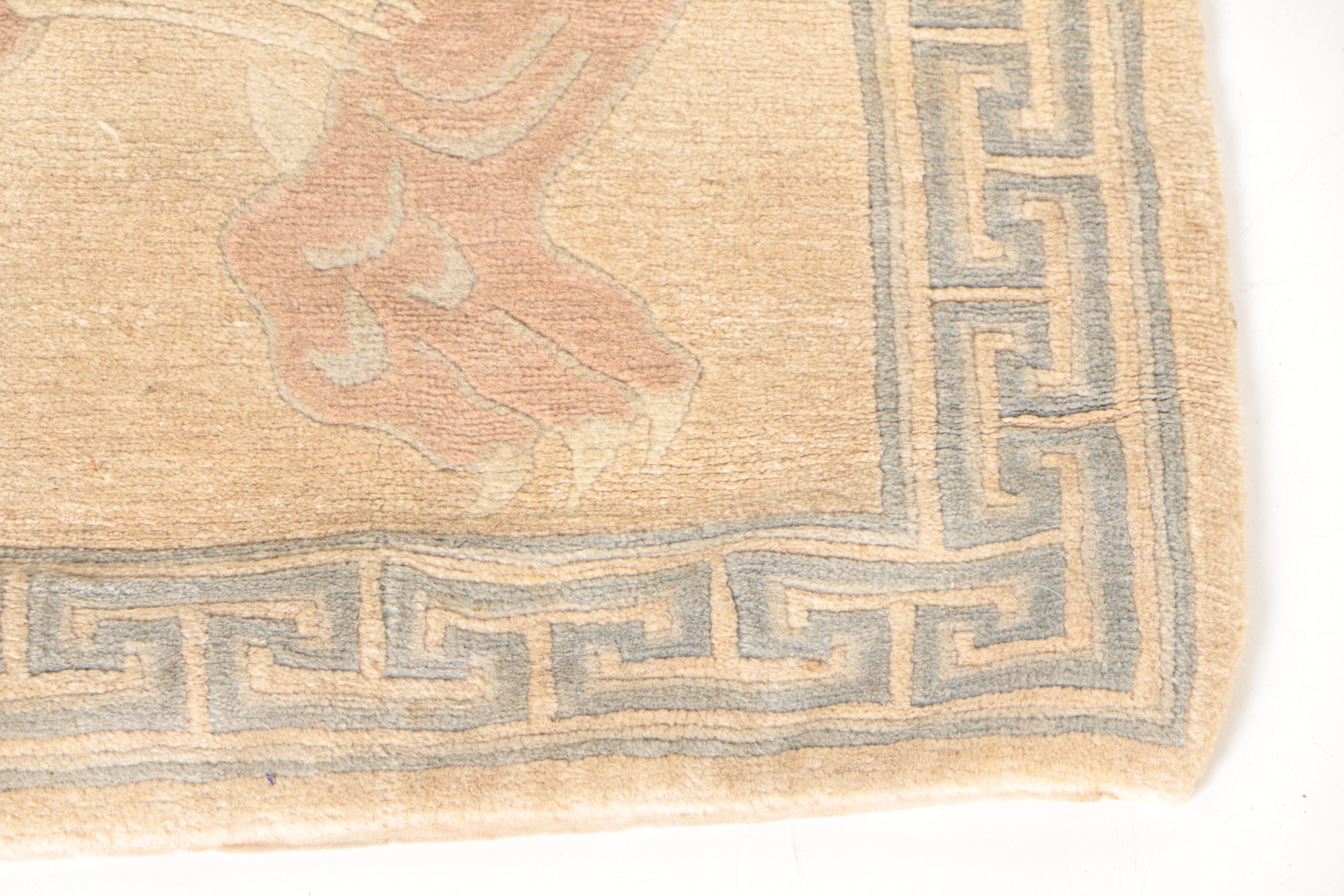 Hand-Knotted Tibetan "Tiger" Area Rug