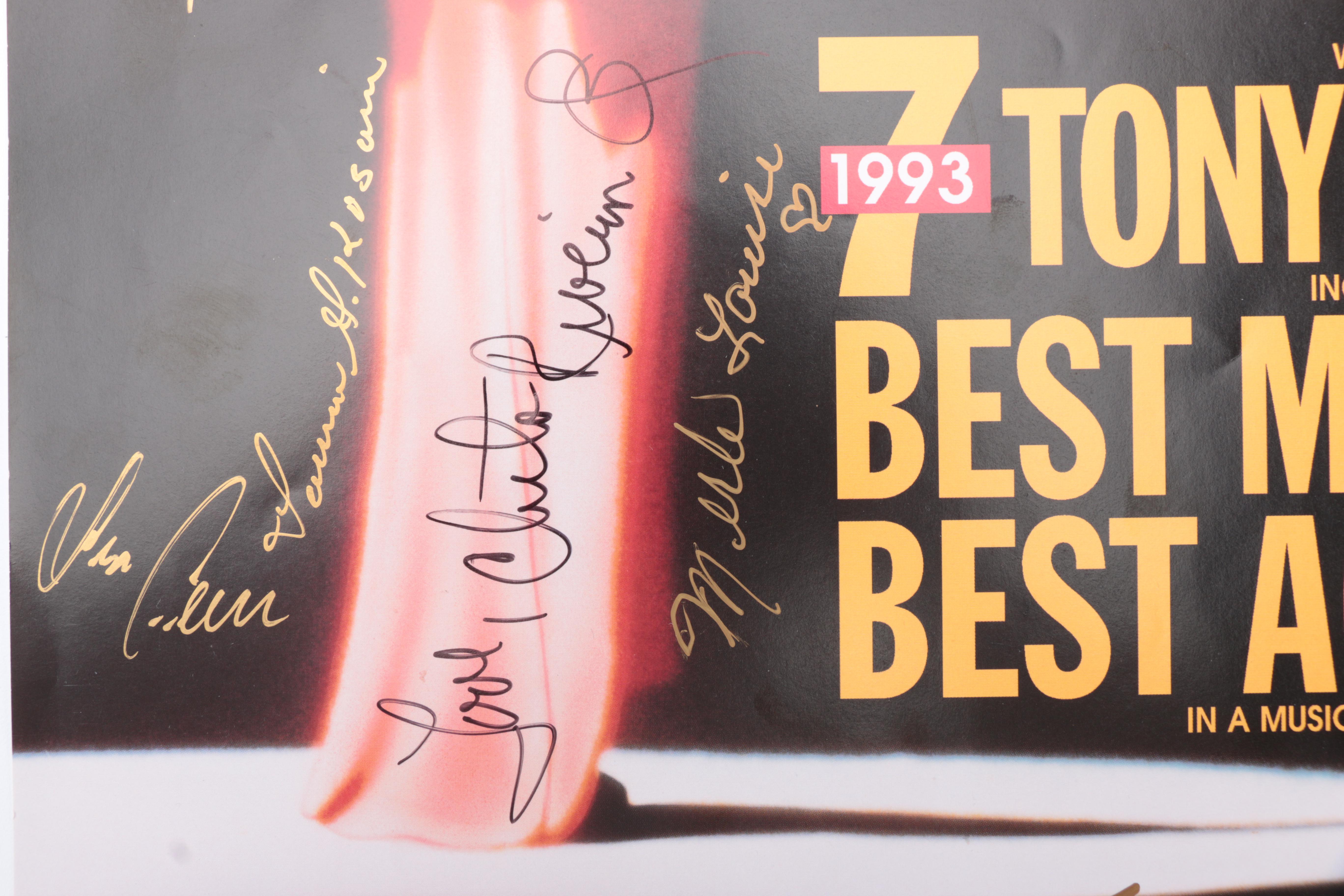 Autographed 'Kiss of The Spider Woman" Poster