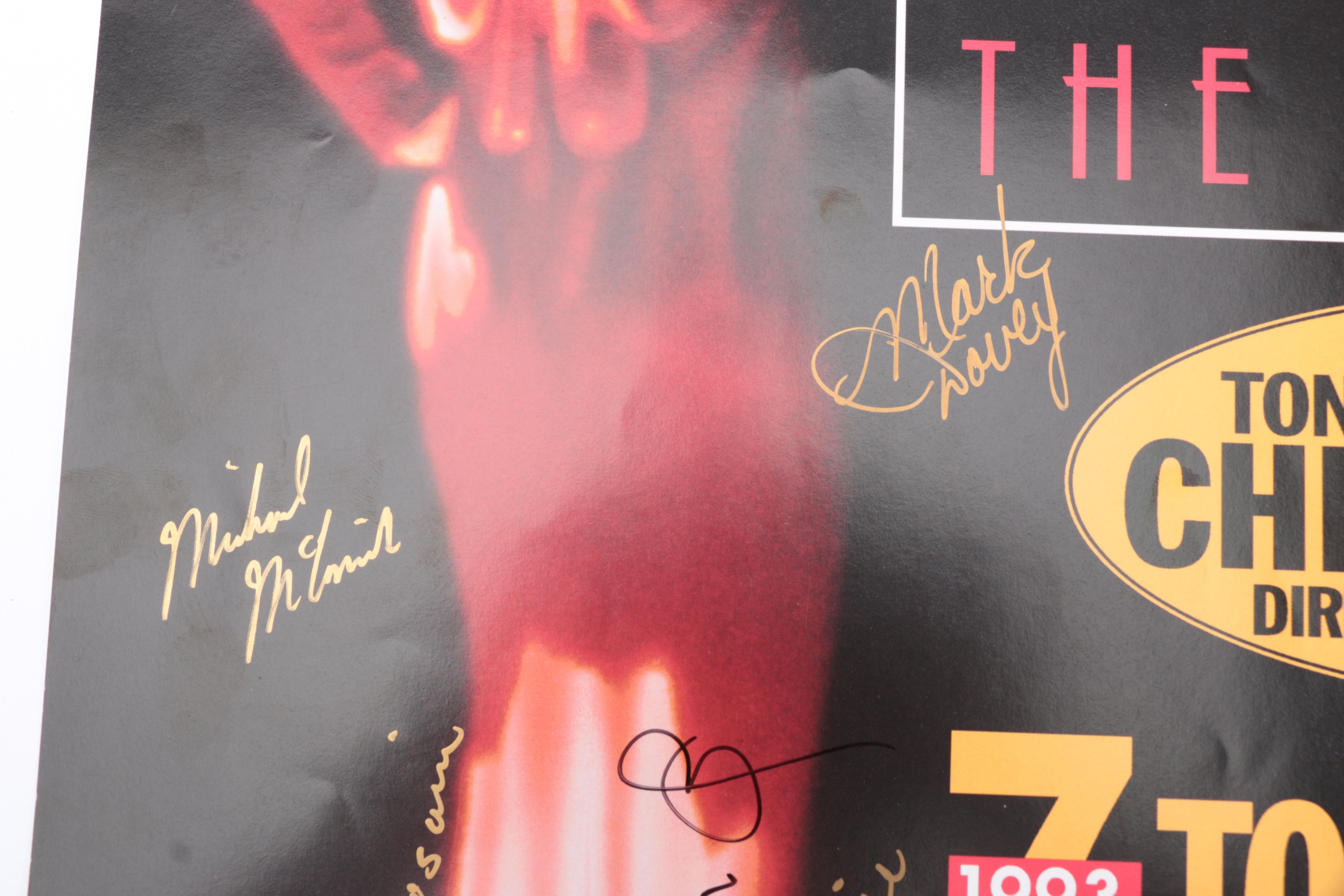 Autographed 'Kiss of The Spider Woman" Poster